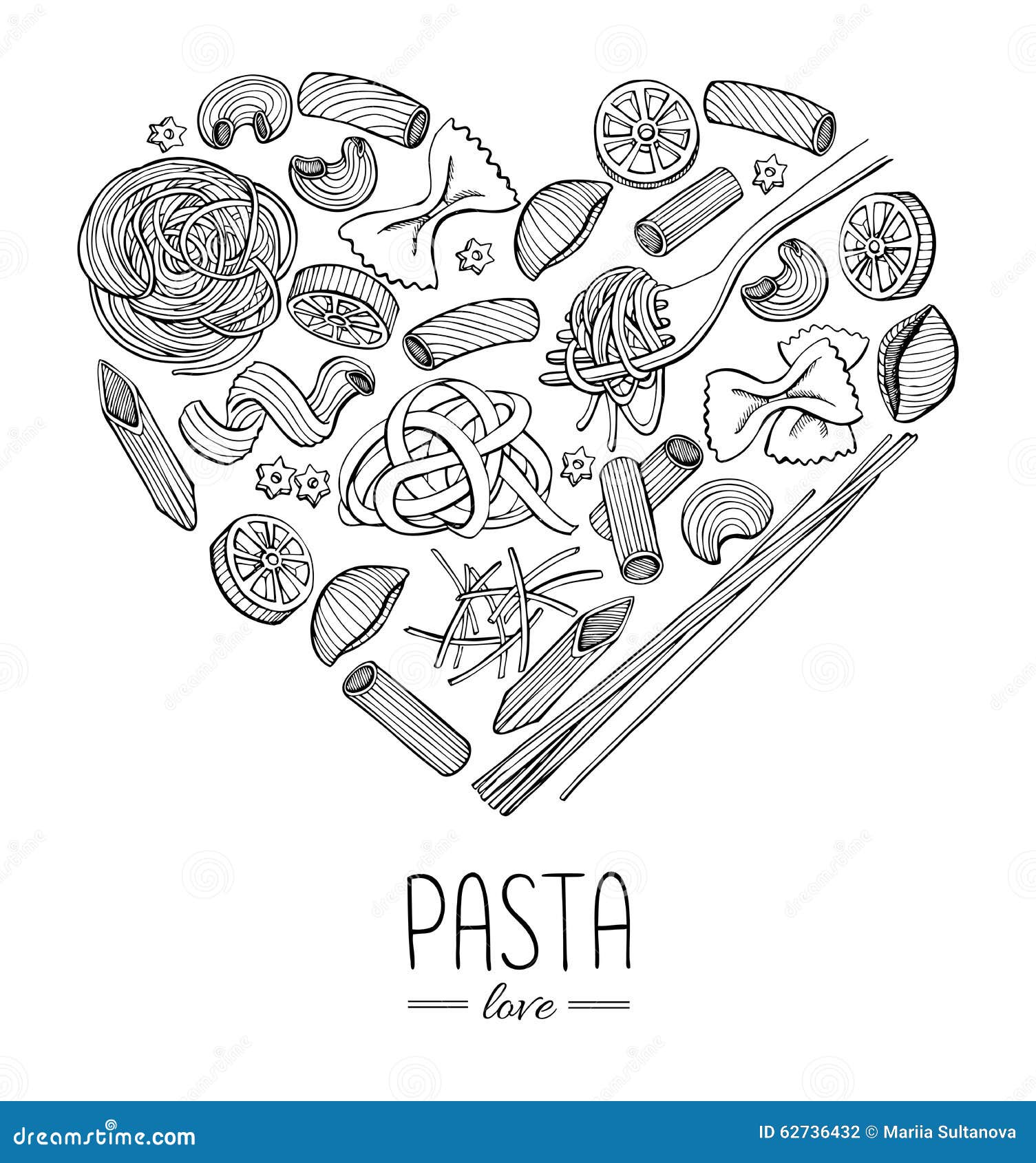 Pasta Stock Illustrations – 64,968 Pasta Stock Illustrations, Vectors &  Clipart - Dreamstime