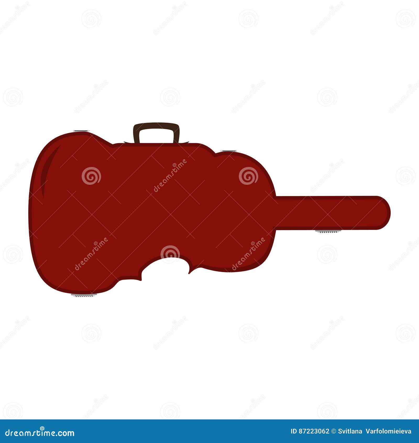 Vector violin case stock vector. Illustration of cello 87223062