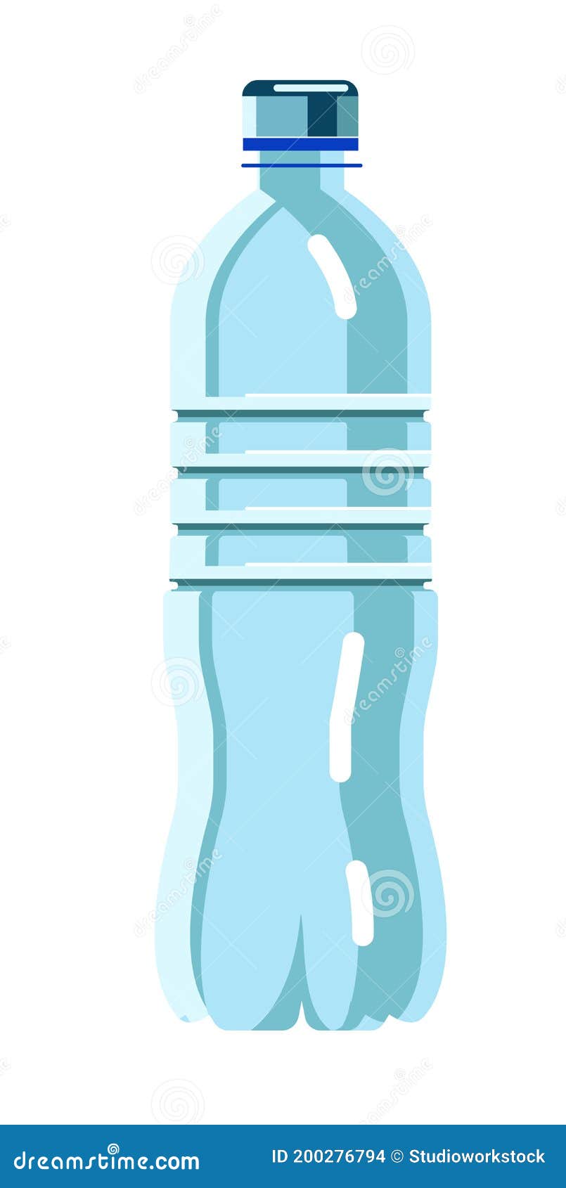 Premium Photo  Big plastic bottle potable water isolated on a white  background