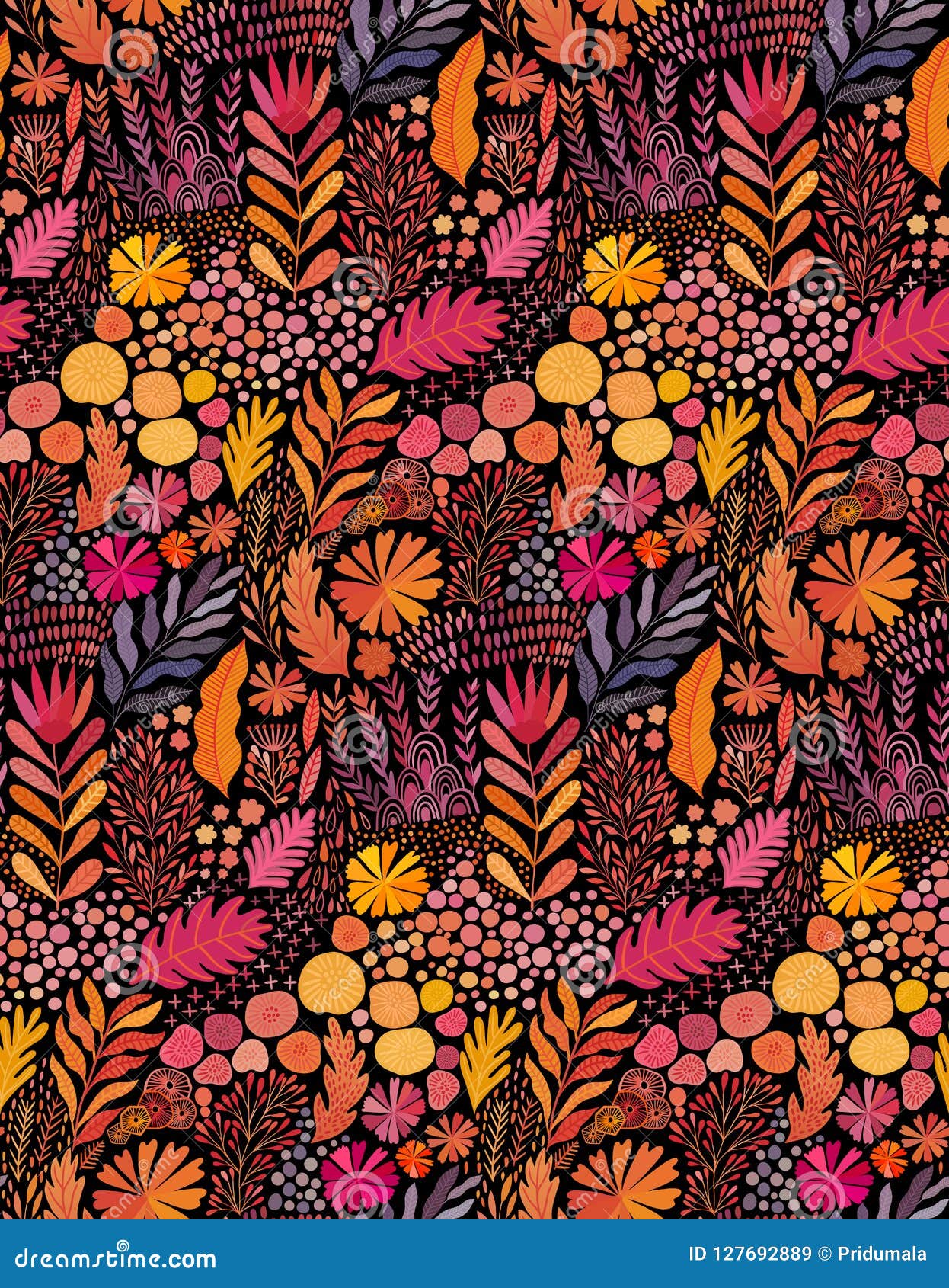 Seamless Batik  Parang  Barong Pattern Vector  Illustration 