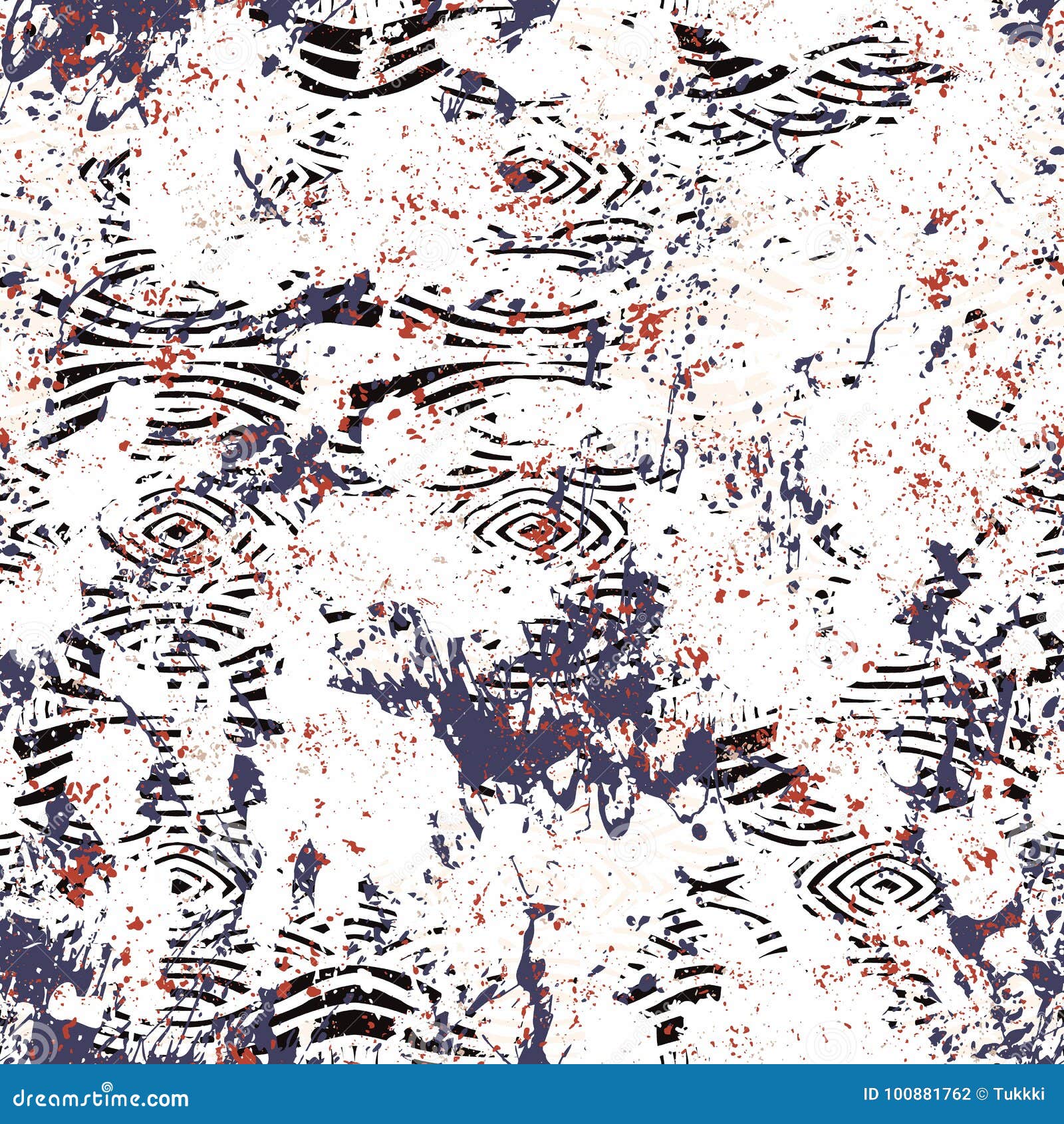 bohemian print with ethnic and tribal motif