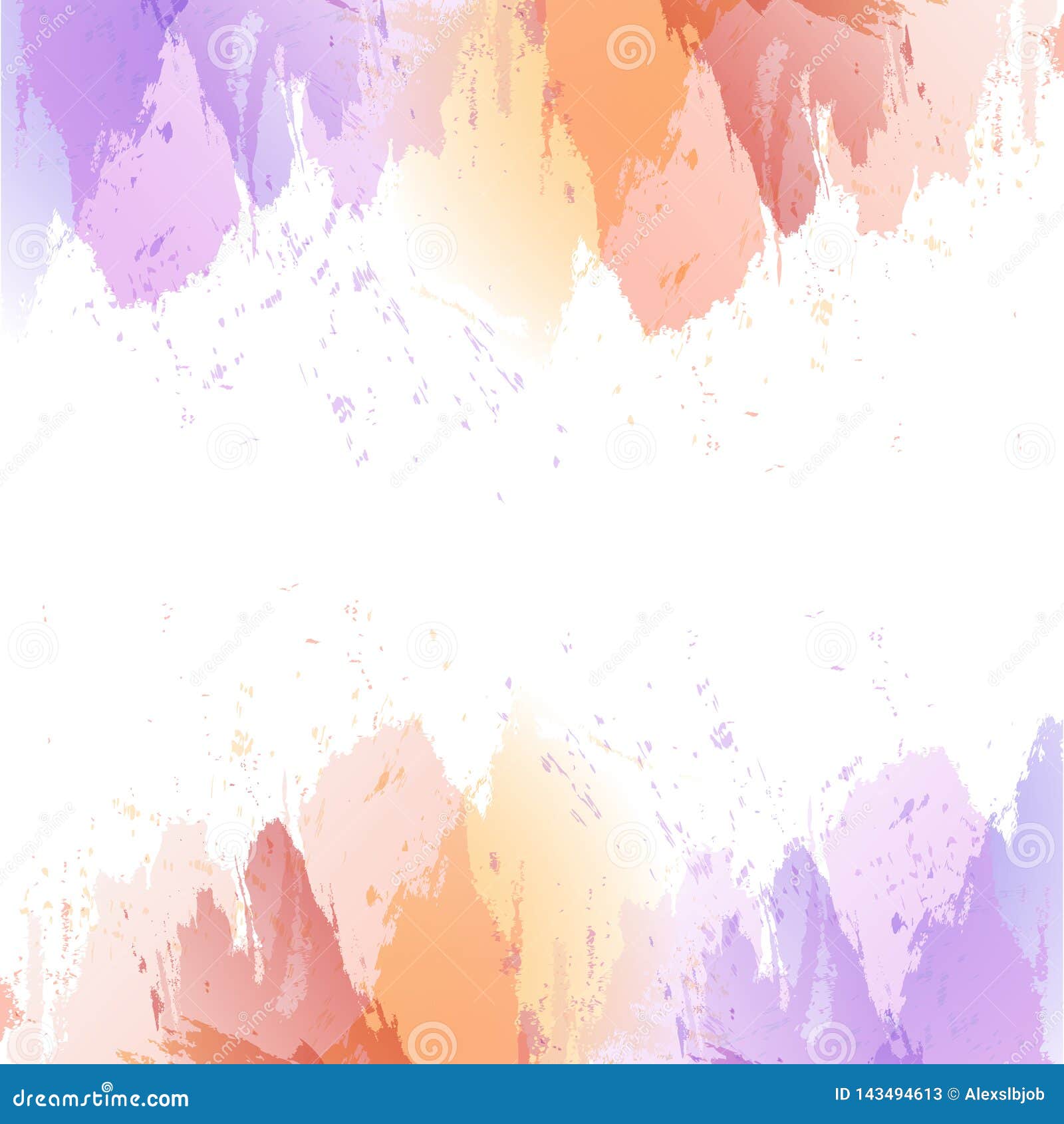 Download Vector Watercolor Splash Texture Background Isolated. Hand-drawn Blob, Spot. Watercolor Effects ...