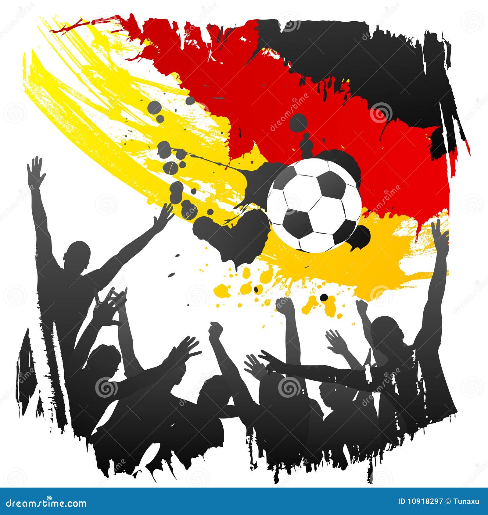 Vector worldcup germany stock vector. Illustration of football 10918297