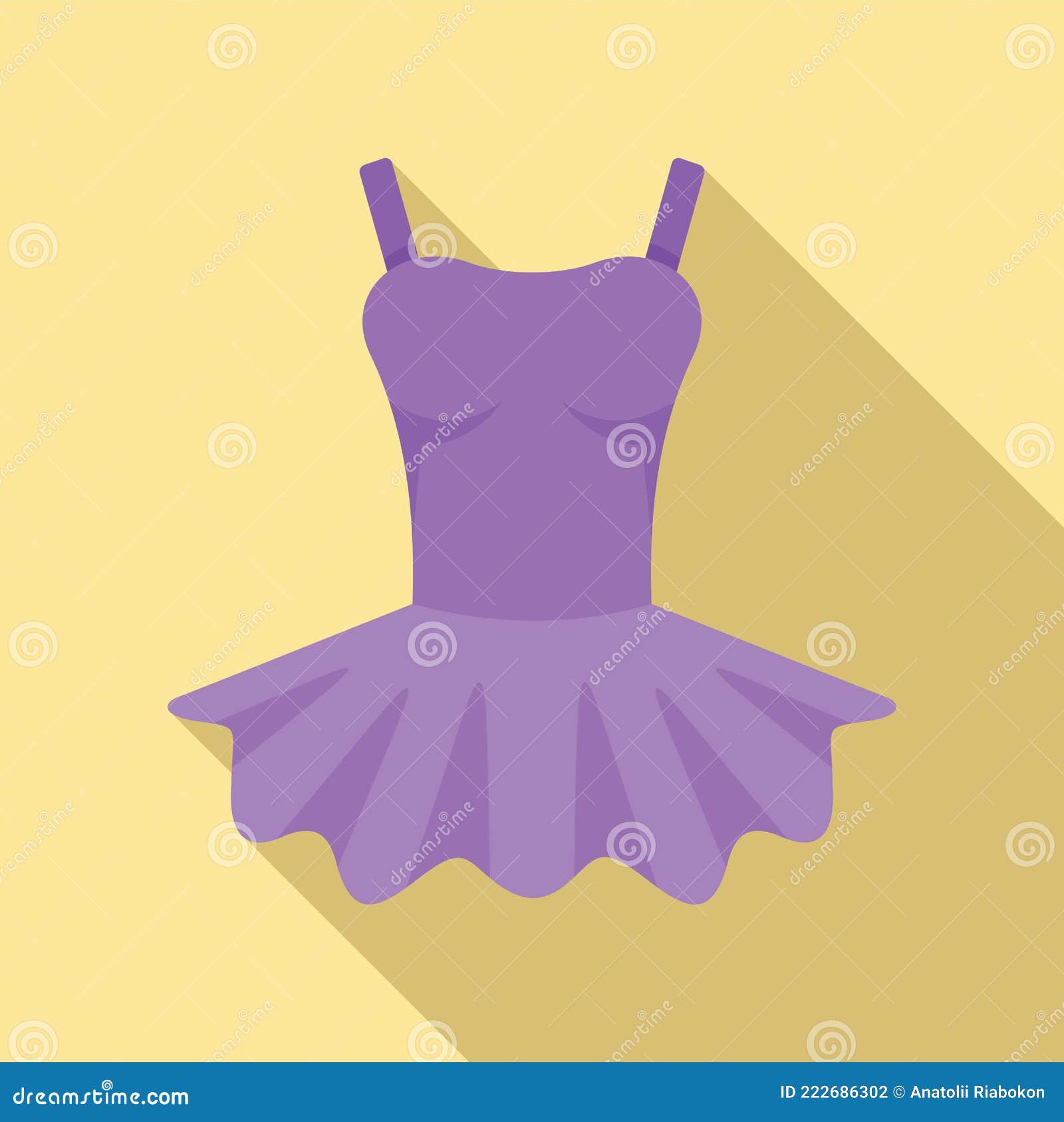 Vectores Planos De Icono De Ropa De Bailarina. Bebé De Ballet Ilustración  del Vector - Ilustración de hermoso, alineada: 222686302