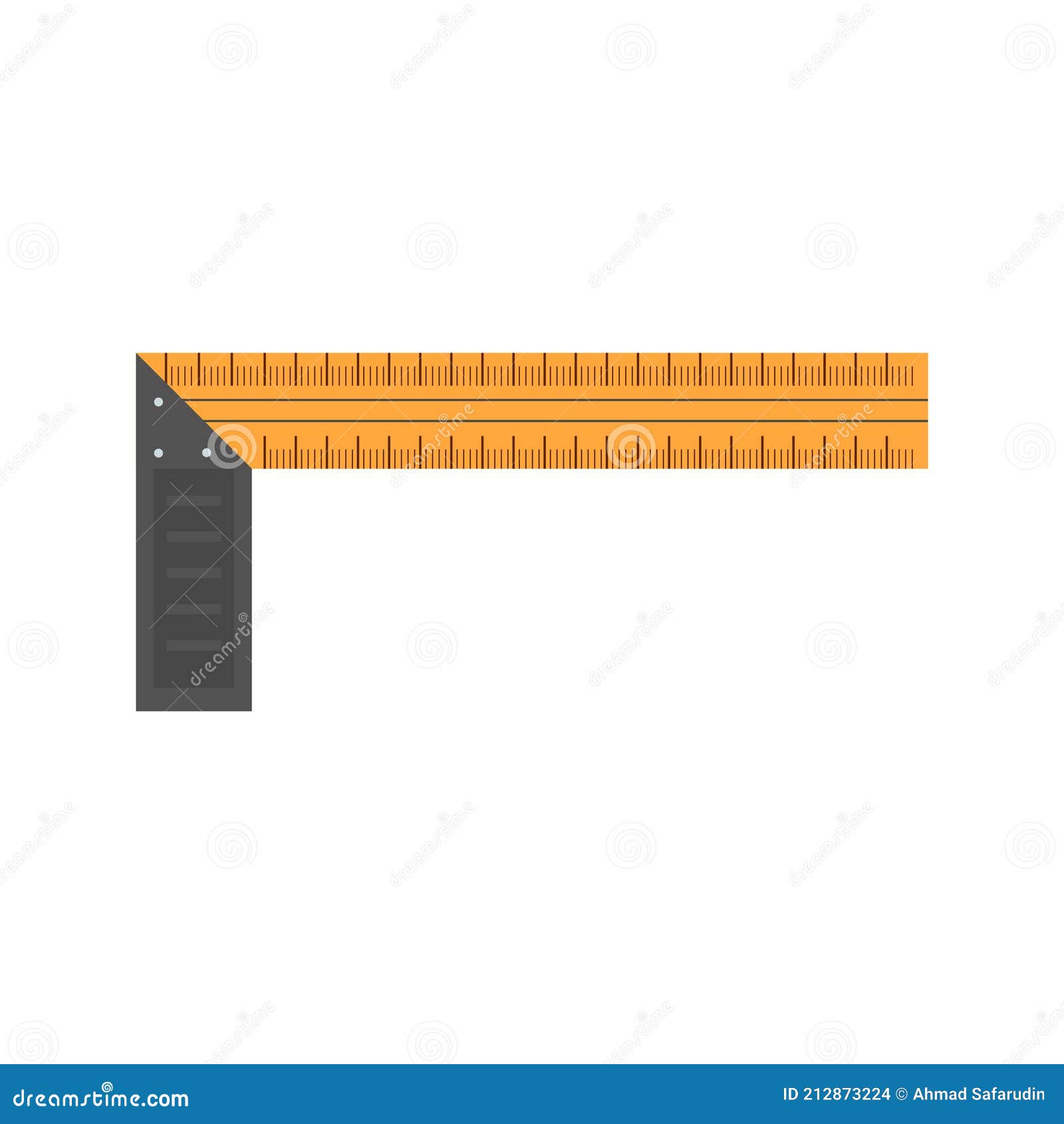 Vectoriel De L'icône De Règle De Menuisier. Icône De Règle De Menuisier  Plat à La Mode à Partir De La Mesure. Dessin De Contour D' Illustration de  Vecteur - Illustration du construction