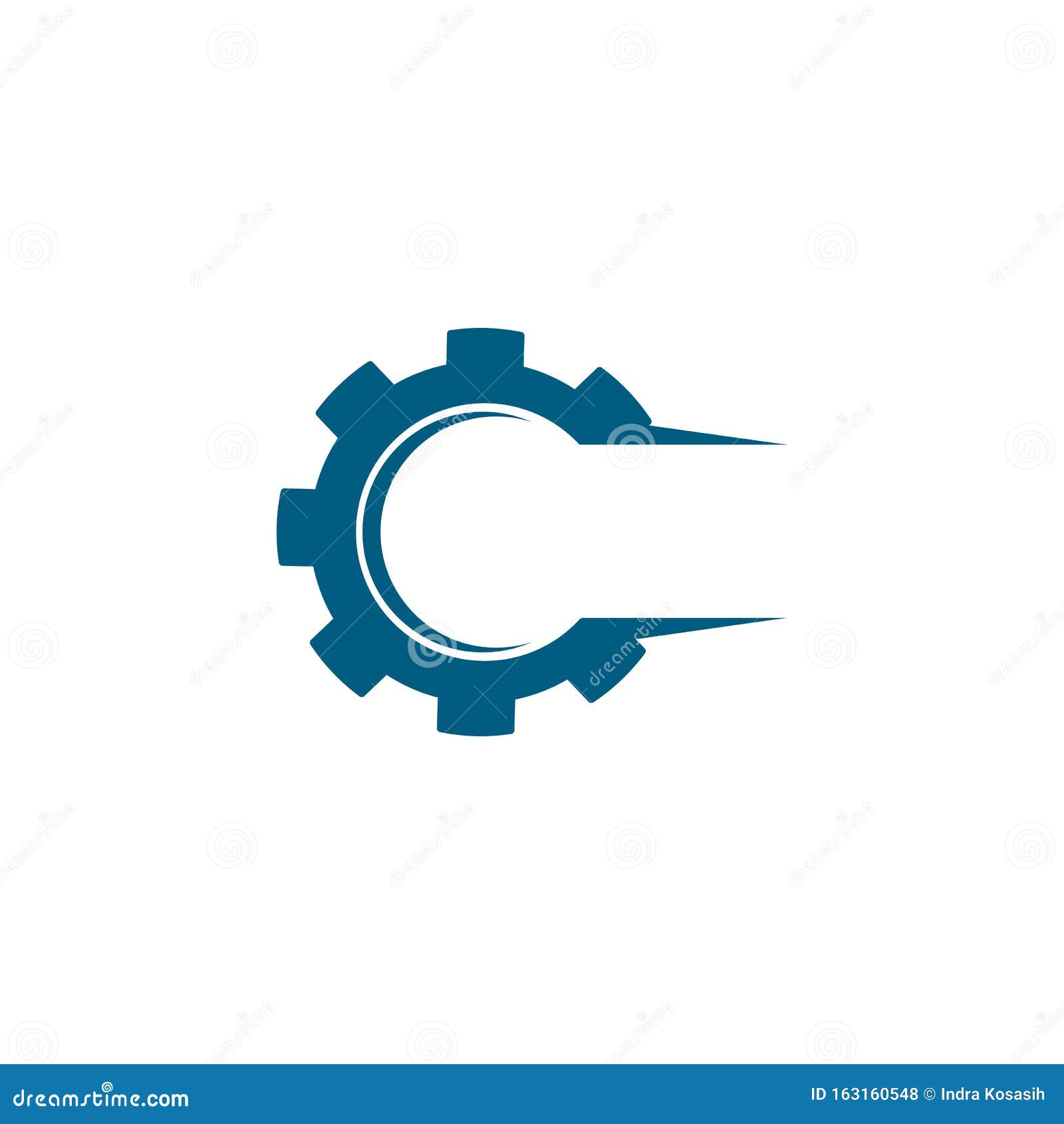 Vectorpictogram Gear Logo-sjabloon Illustratie Vector Illustratie ...