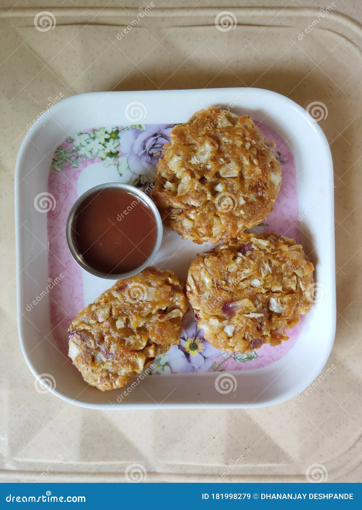 veg cutlets in a plate. cabbage cutlets receipe served in a plate. indian receipe veg cutlet close up view.