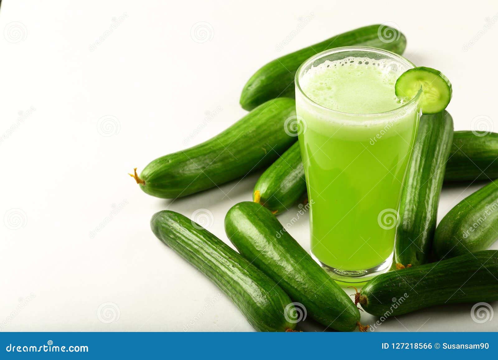 vegan diet juice of organic cucumbers.