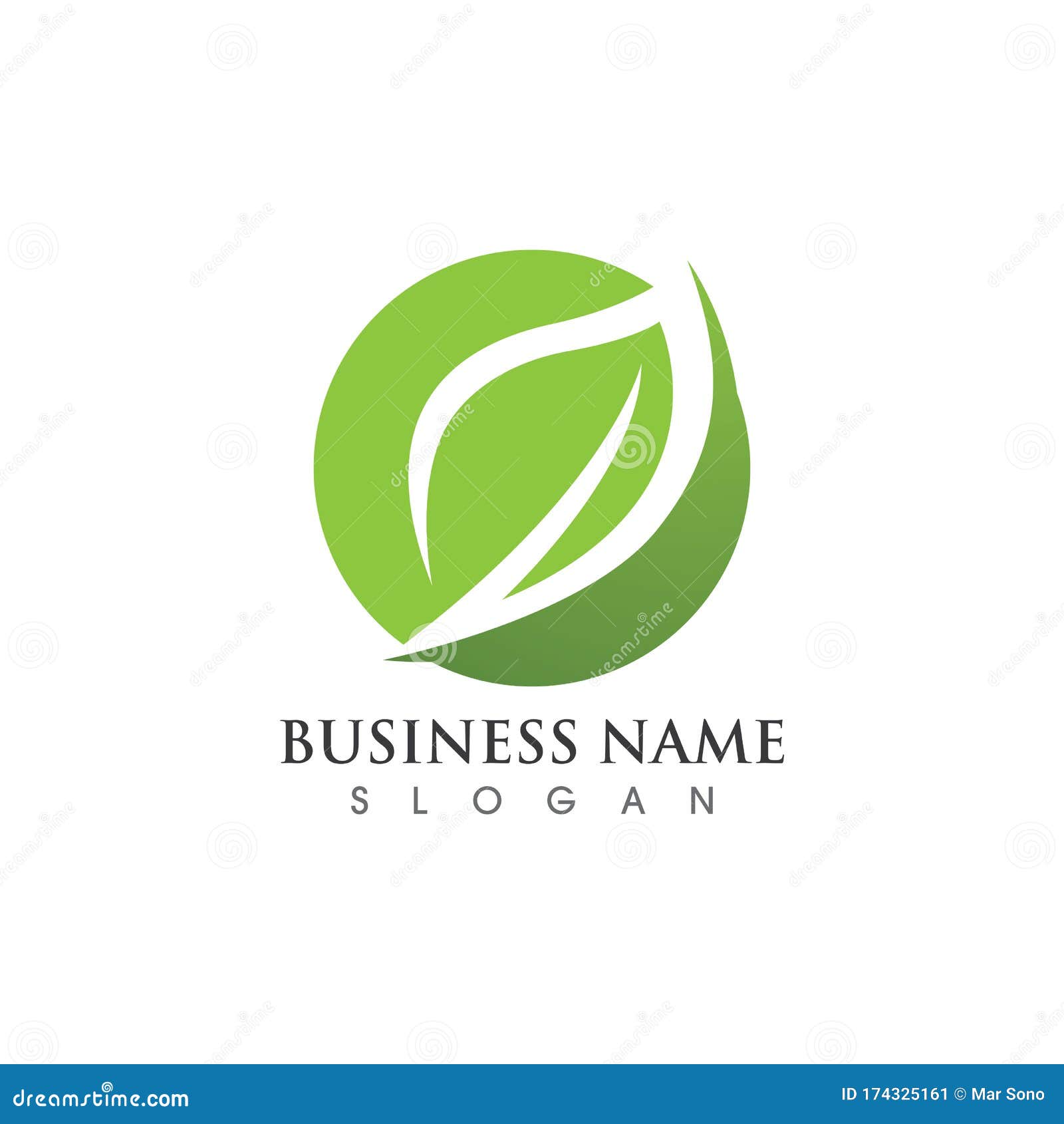 Vegan Leaf Vector Logo and Symbol Stock Vector Illustration of logo