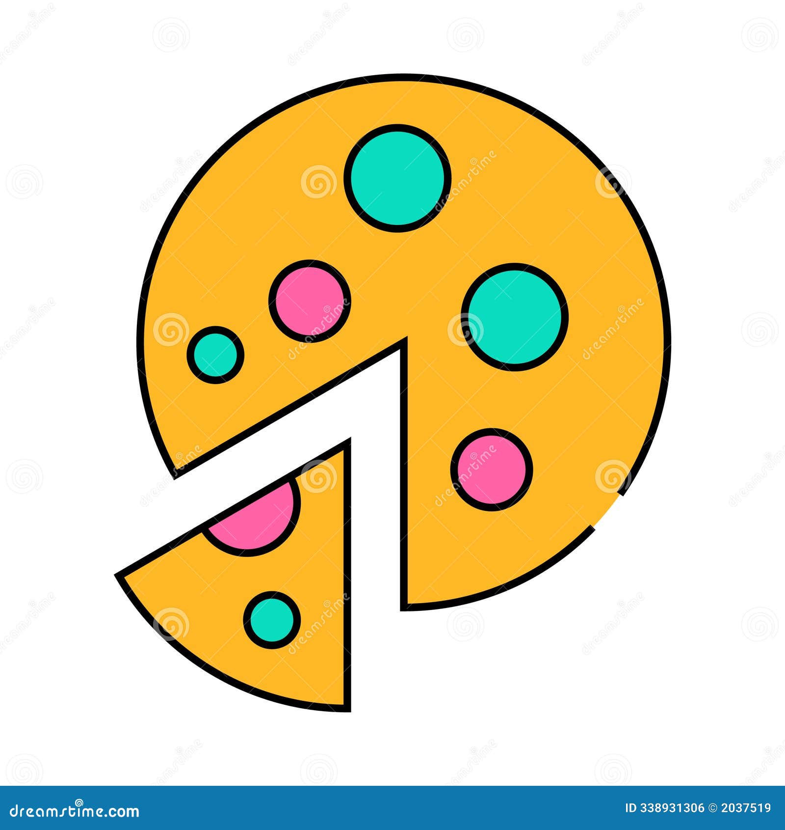 vegan pizza    icon color 