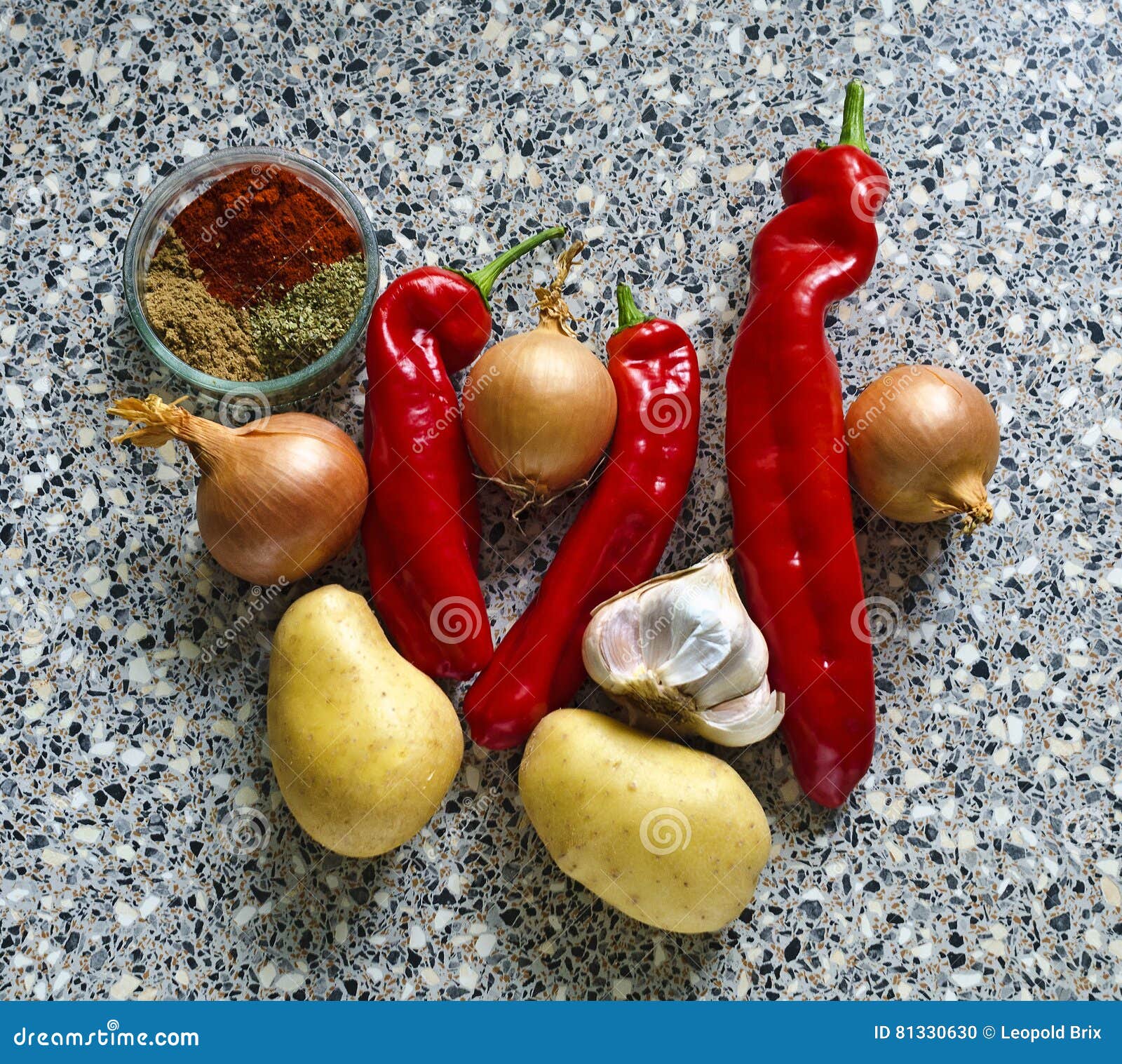 Vegan potato goulash stock photo. Image of ingredients 81330630