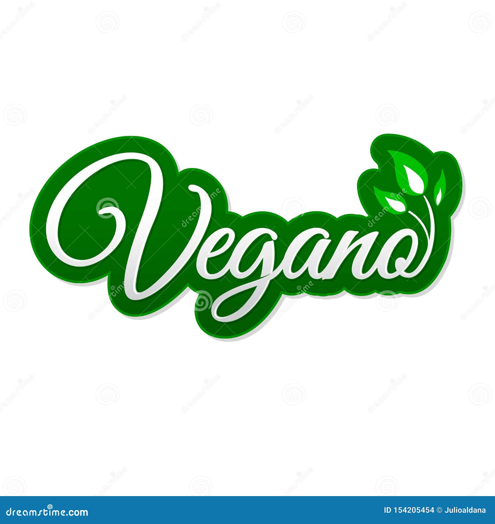 vegano. vegan spanish text,  icon , vegan  with leaves.