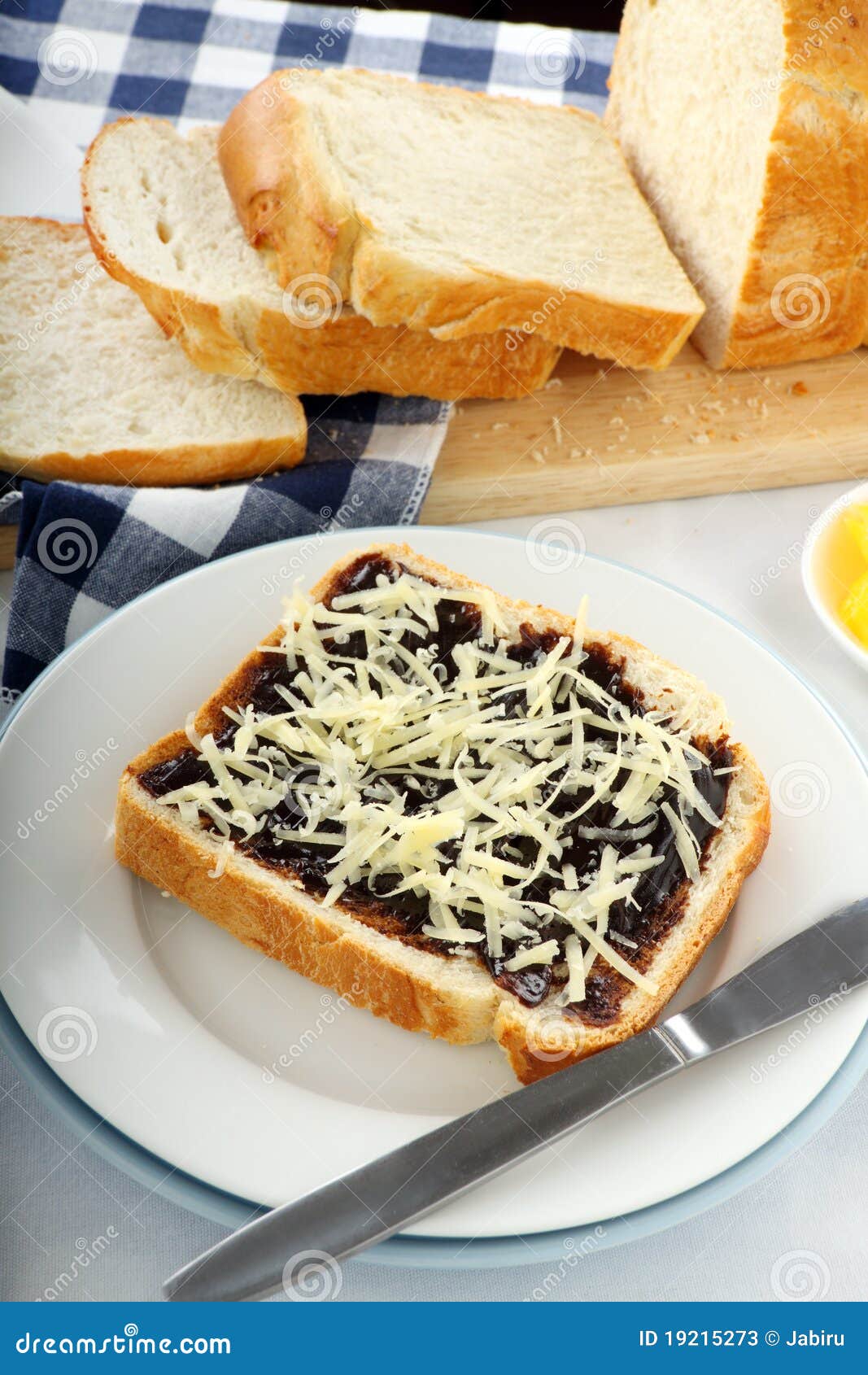 Vegemite And Cheese Sandwich Stock Photos Image 19215273