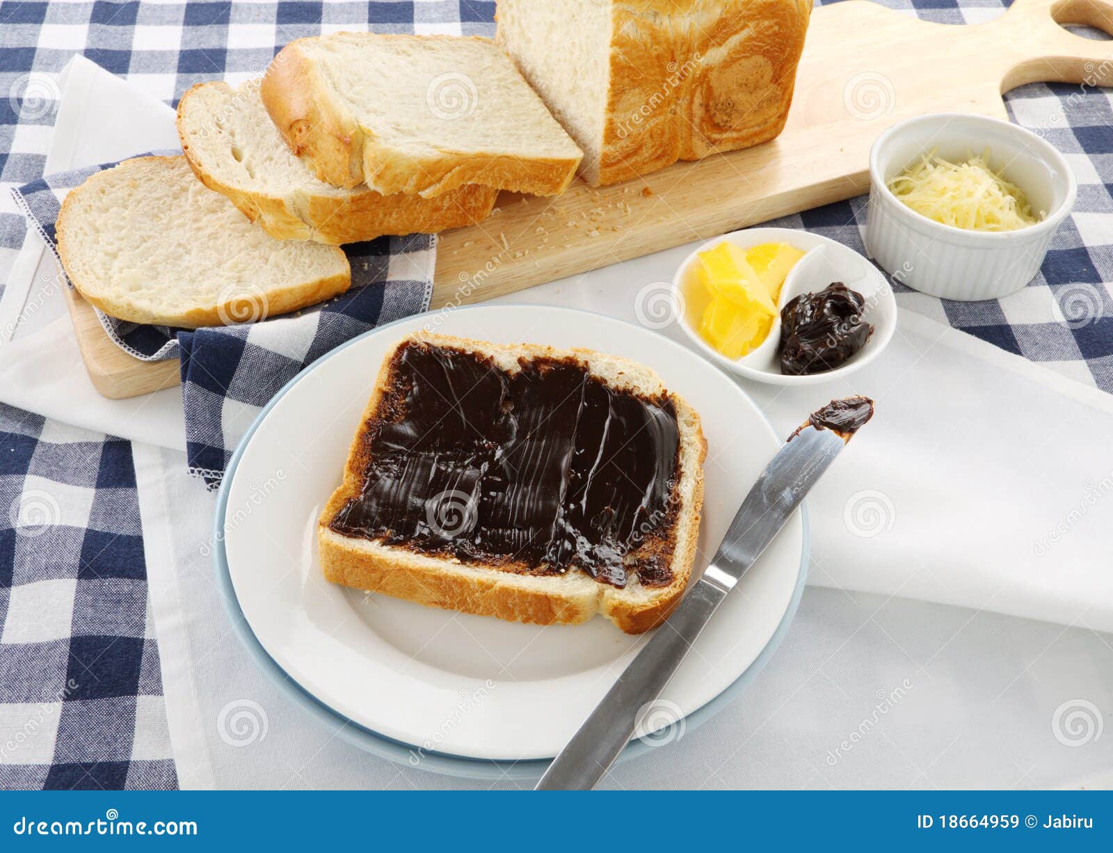 Vegemite Sandwich stock image. Image of lunch, nourishment 18664959