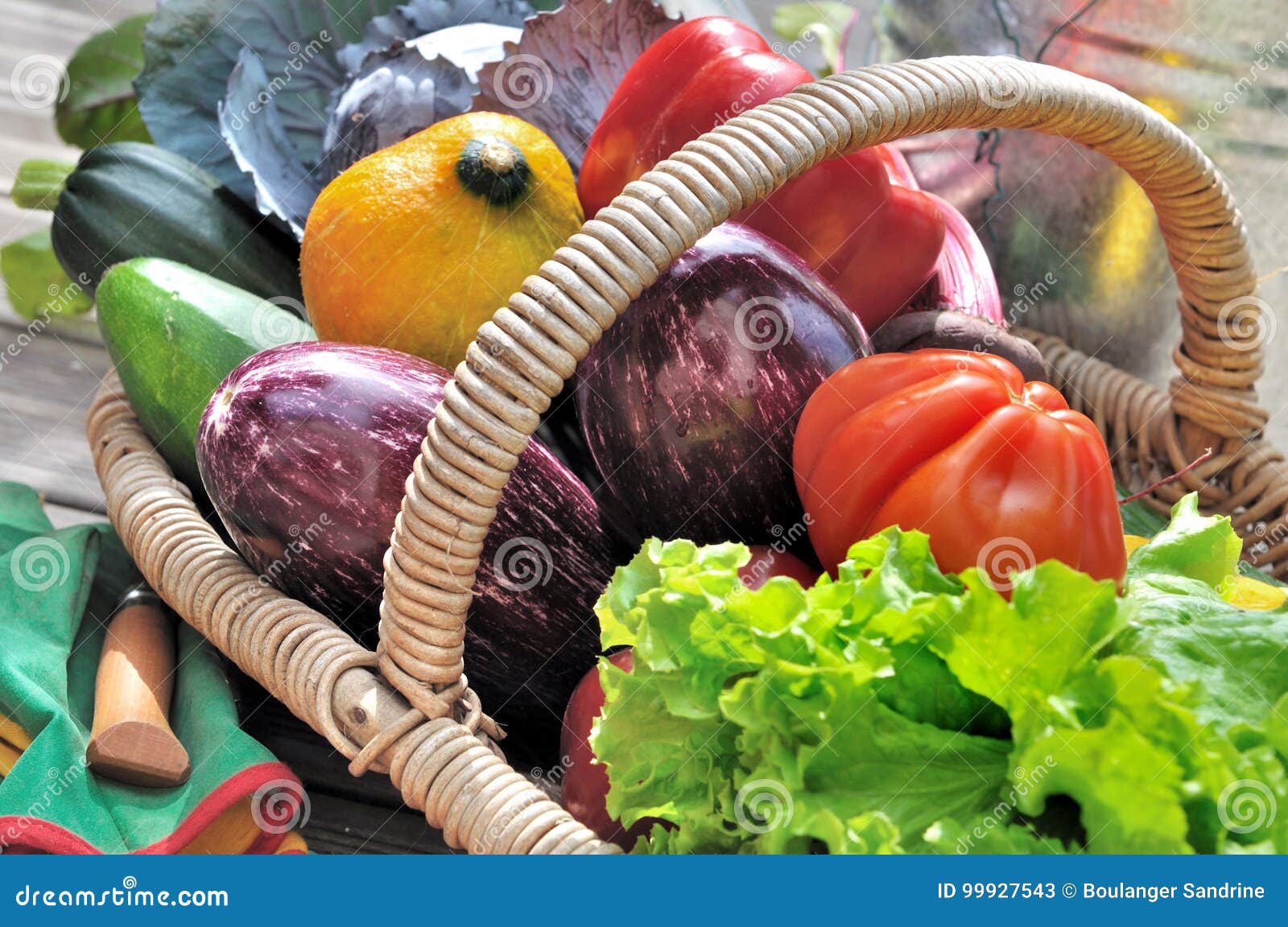 Vegetable in basket stock image. Image of crop, basket 99927543