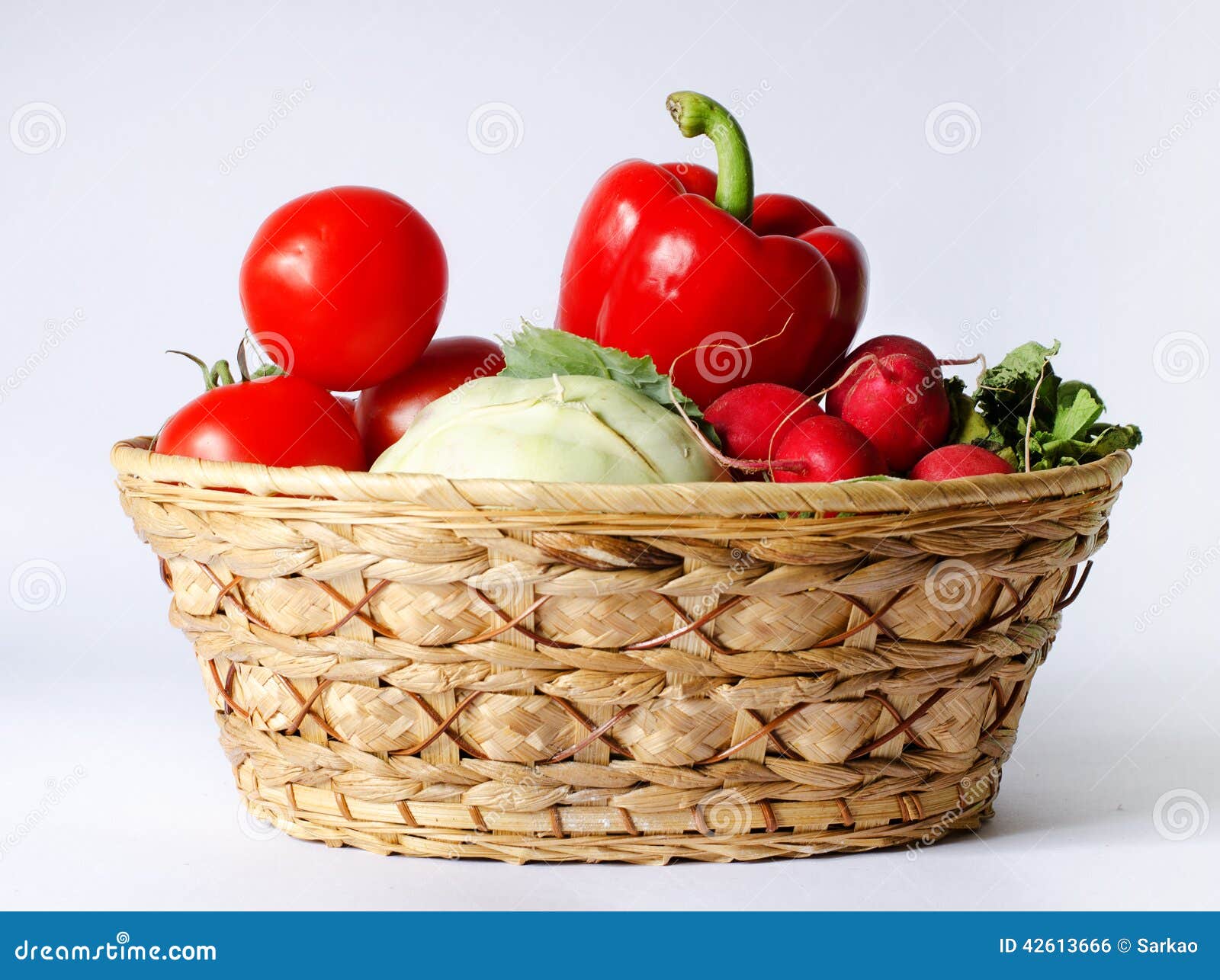Vegetable basket stock photo. Image of ingredients, tomatoes 42613666