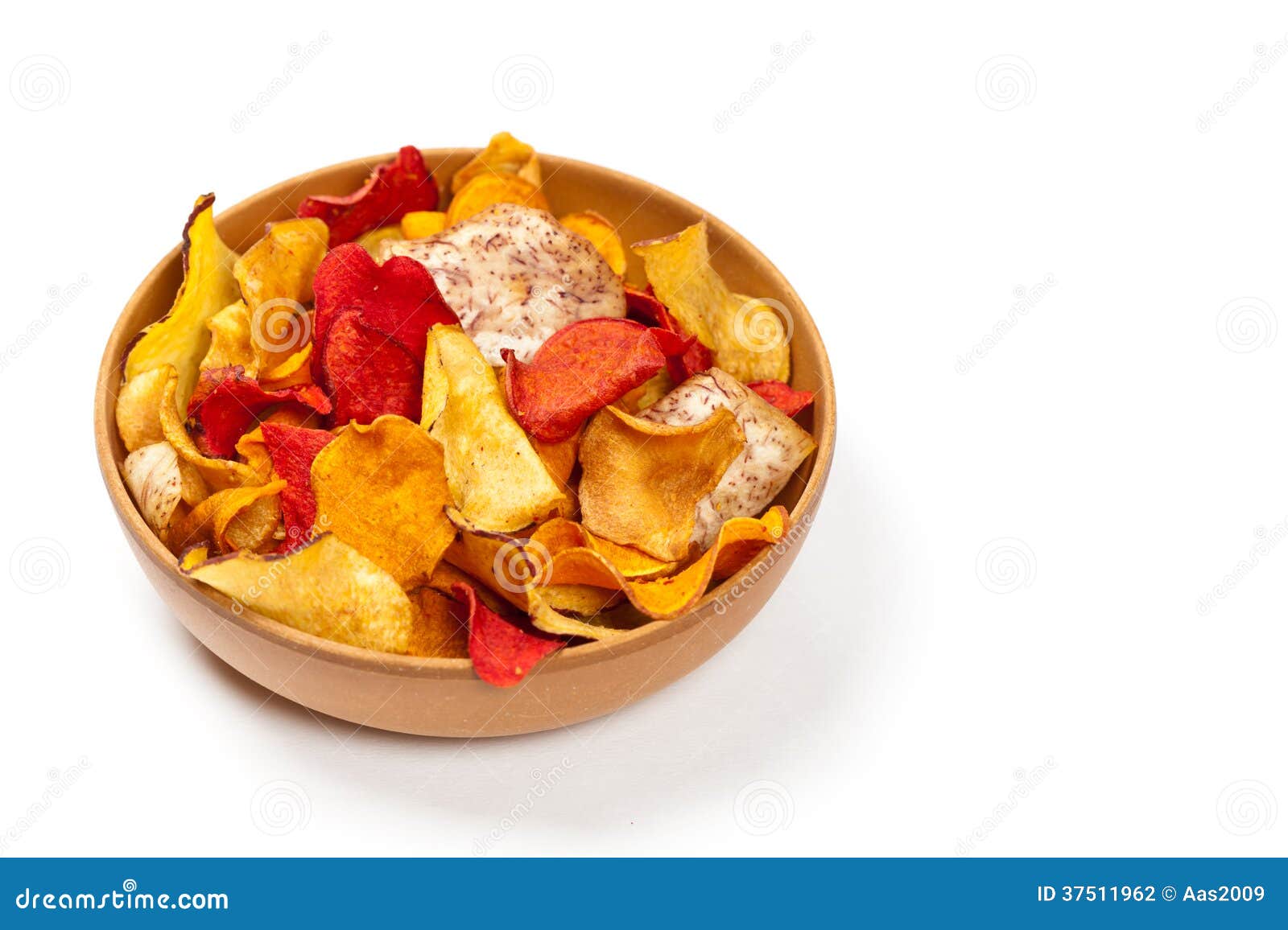 Vegetable Chips with Sea Salt Stock Photo Image of variety, sweet