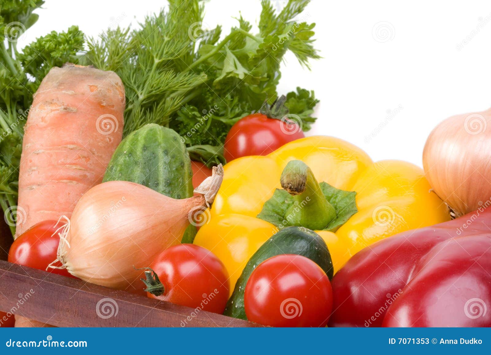 Vegetable collection stock image. Image of cucumber, background - 7071353
