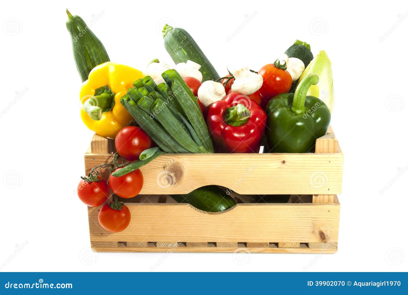 Vegetable crate stock photo. Image of bright, health 39902070