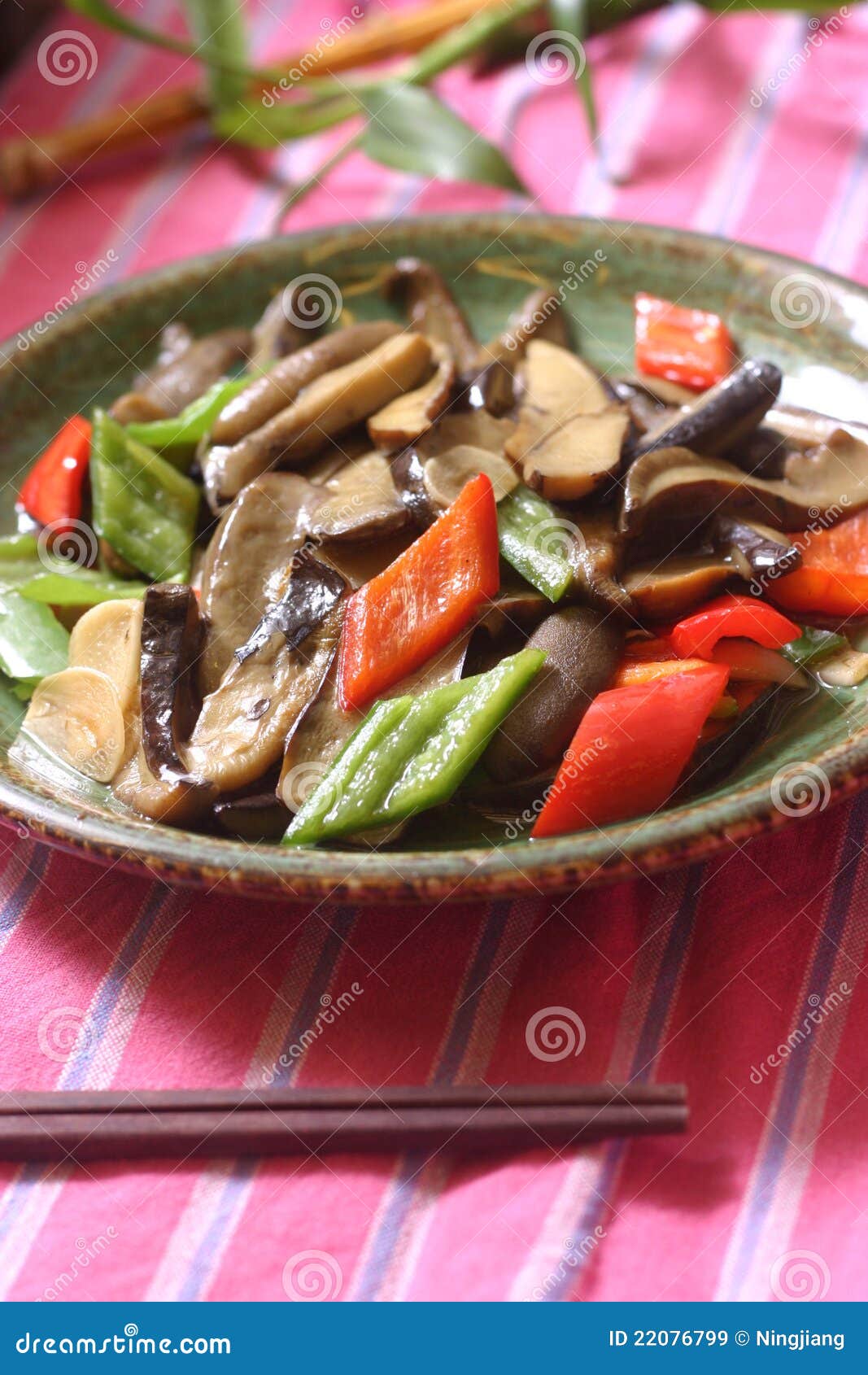 Vegetable dishes stock image. Image of mushrooms, cook 22076799