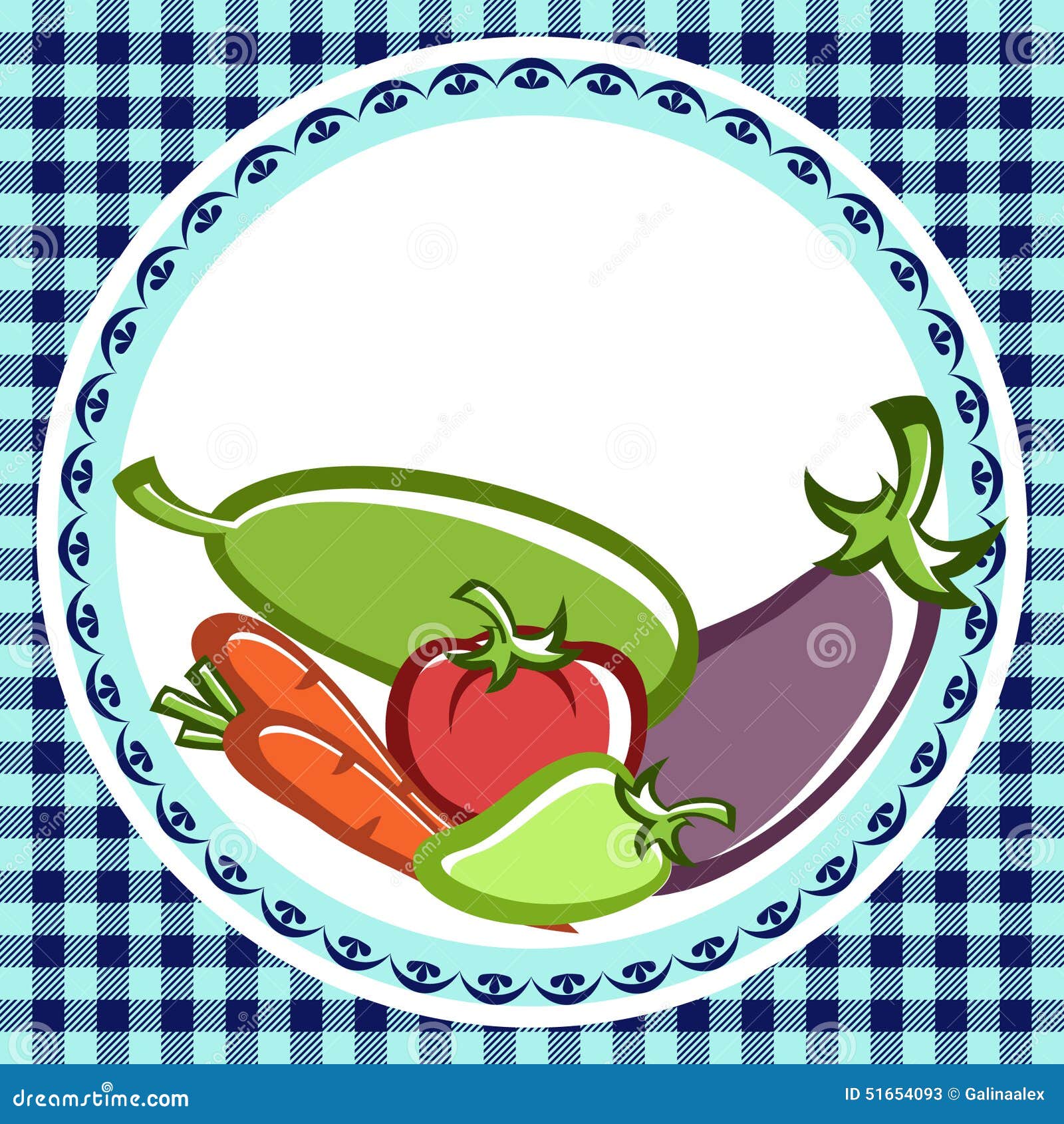 Vegetable dishes stock vector. Illustration of preparation 51654093