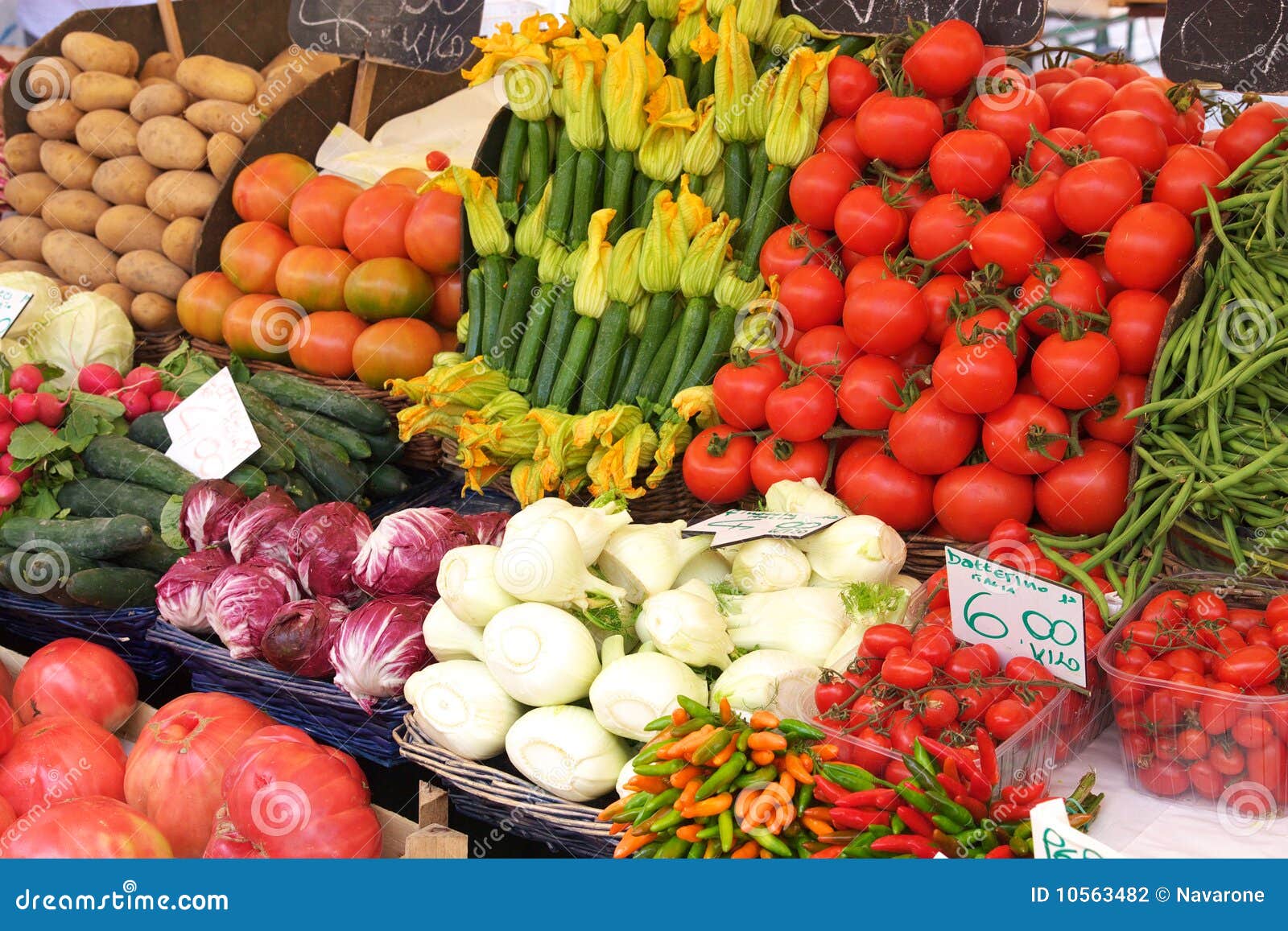 Vegetable Display Stock Photography Image 10563482
