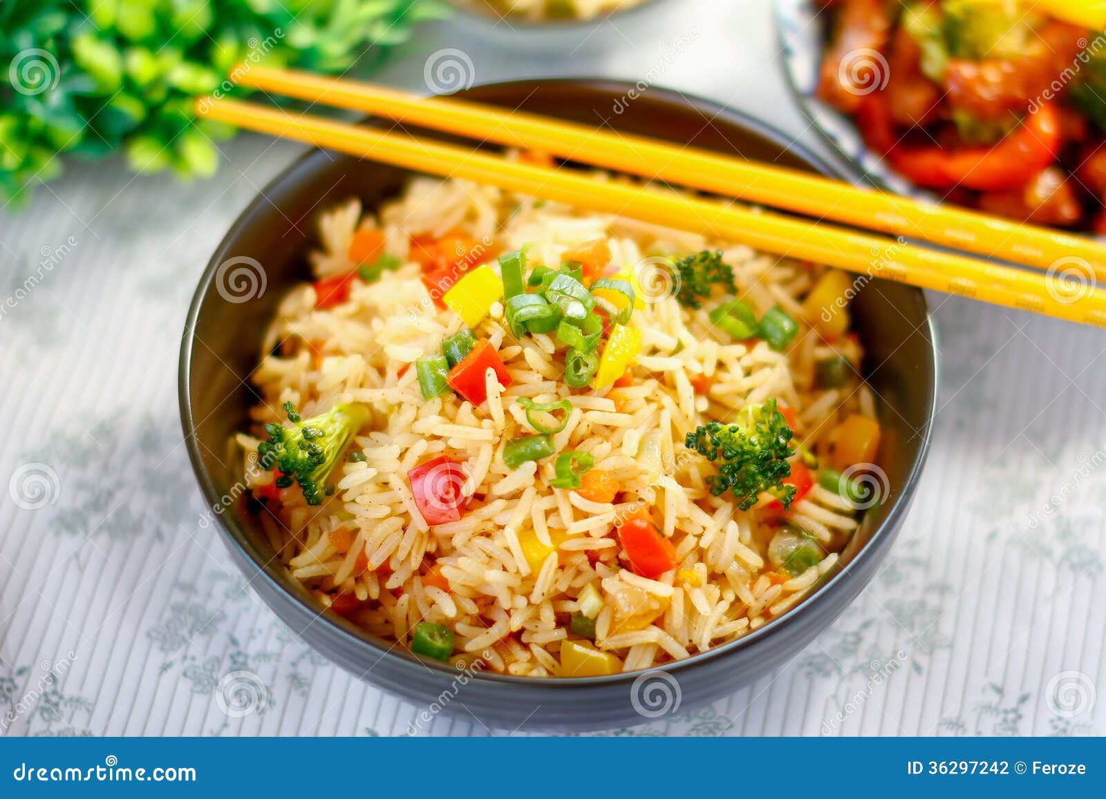 vegetable fried rice