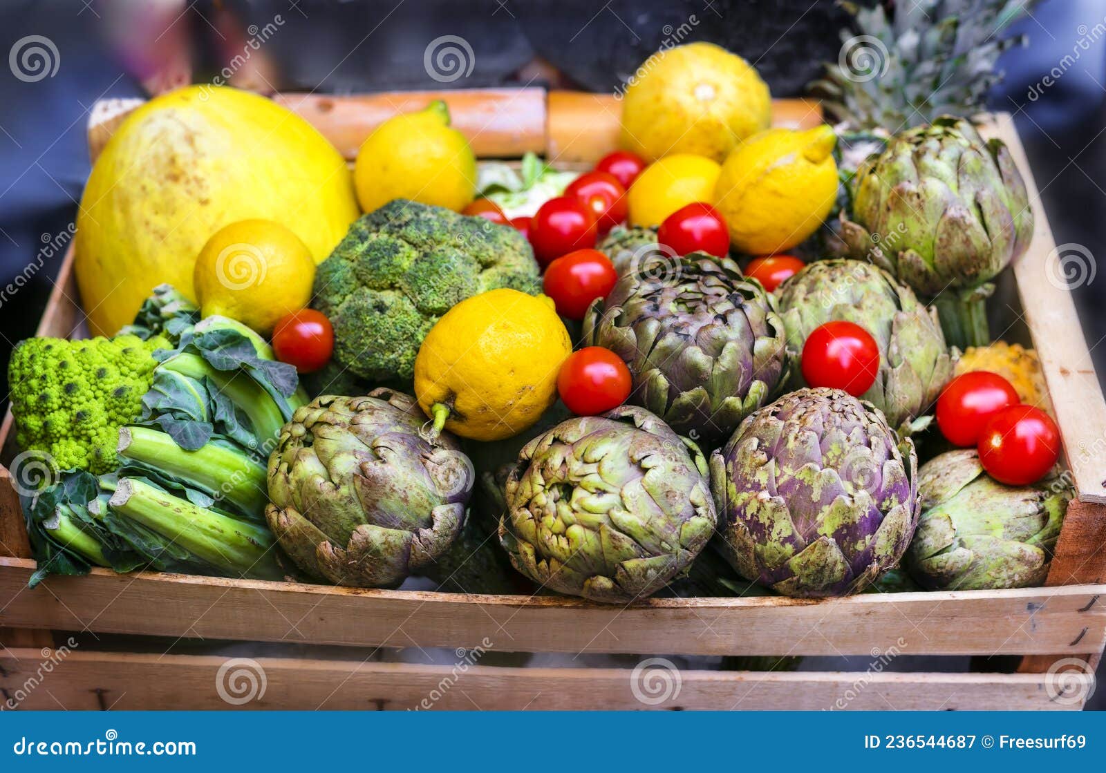 vegetable and fruit market campo di fiori at rome