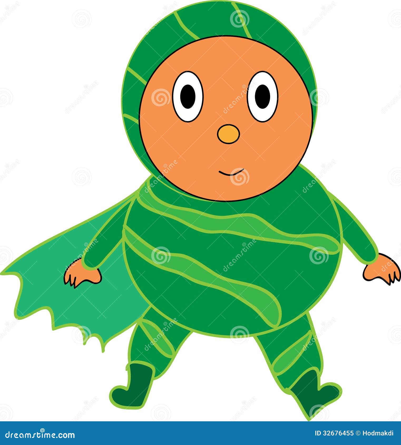 Vegetable man stock illustration. Illustration of healthy 32676455