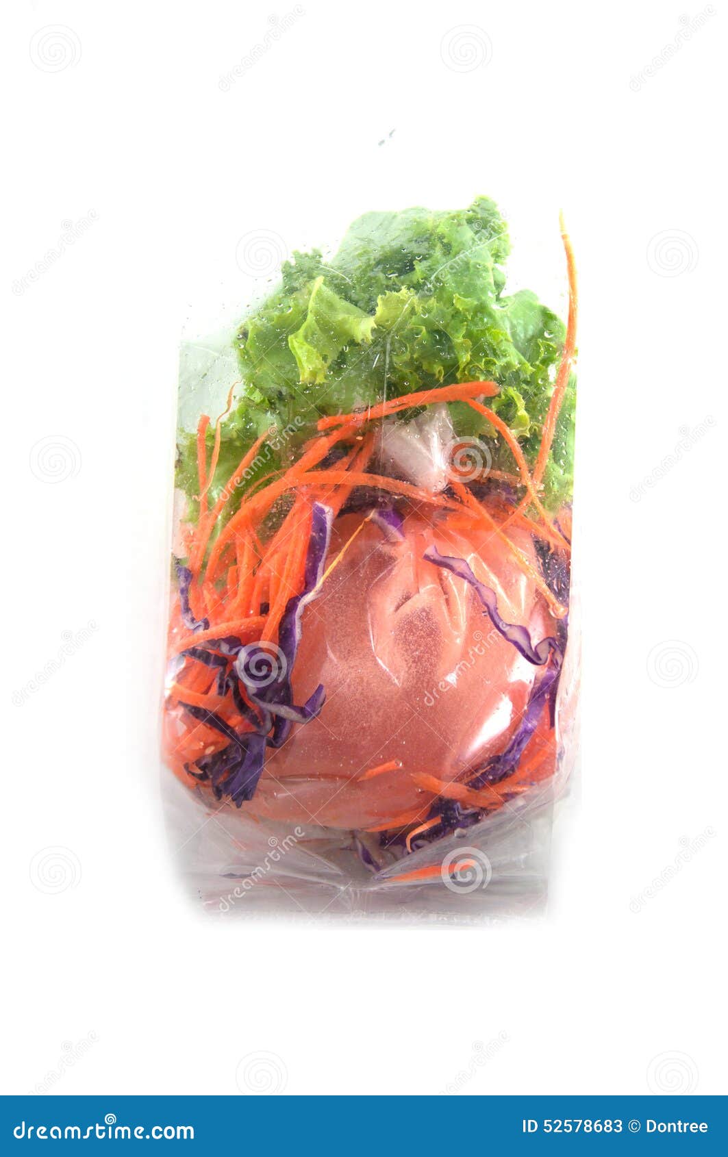 Vegetable in plastic bags stock image. Image of vegetarian 52578683