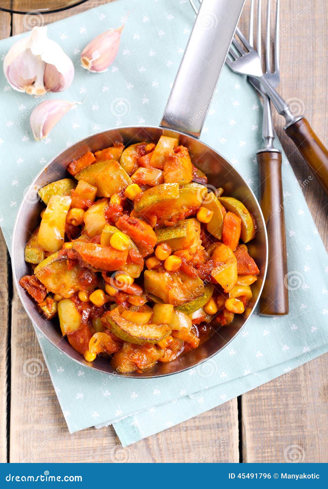 Vegetable ragout stock photo. Image of comfort, herbs 45491796