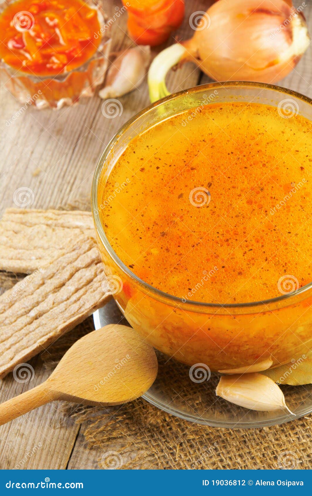 Vegetable soup stock photo. Image of nutritious, vegetable 19036812
