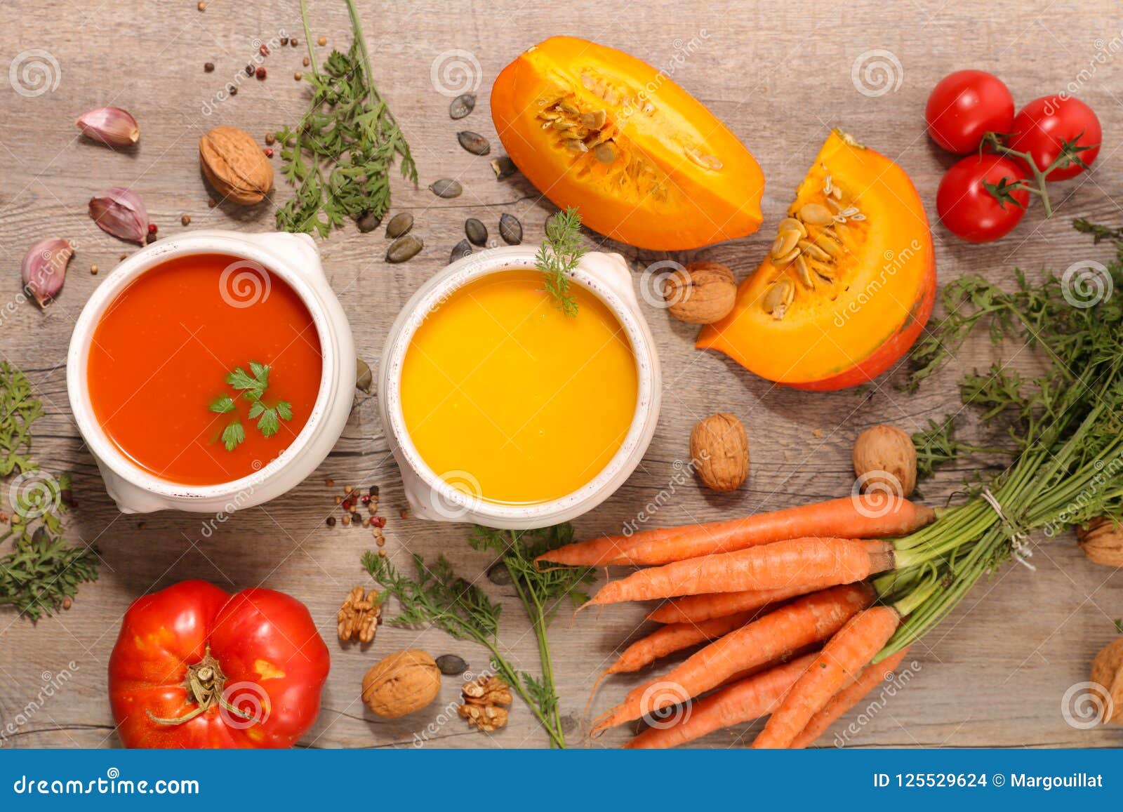 Vegetable Soup with Ingredient Stock Photo Image of cook, composition