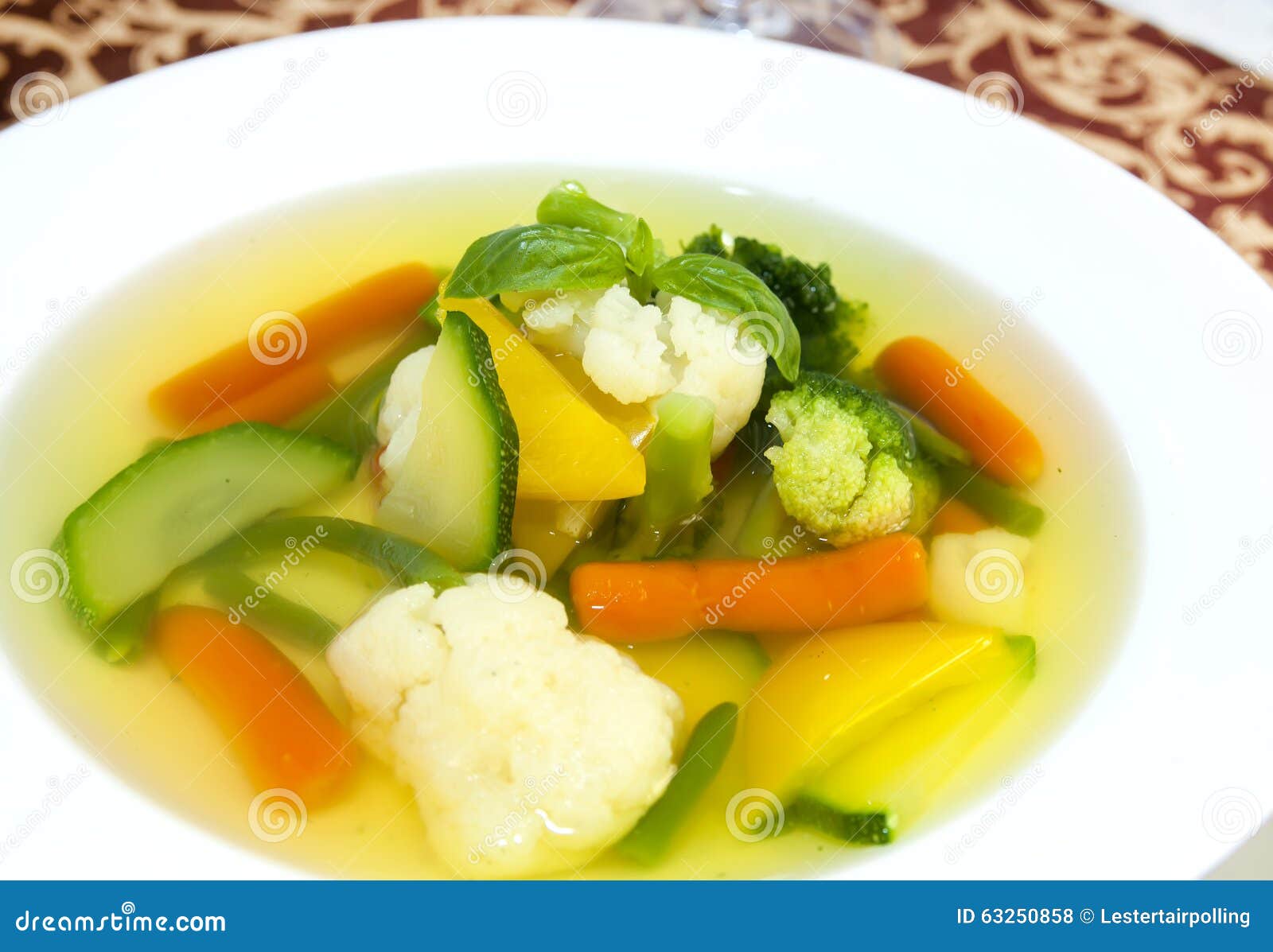 Vegetable soup stock photo. Image of culinary, freshness 63250858