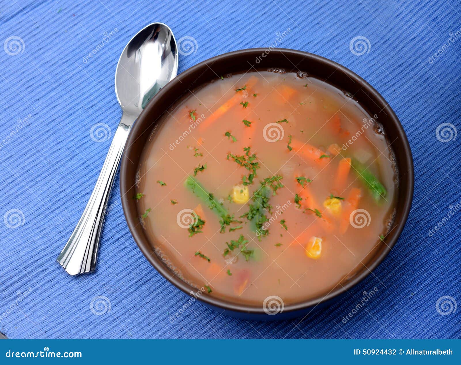 Vegetable Soup stock photo. Image of broth, carrots, vegetarian - 50924432
