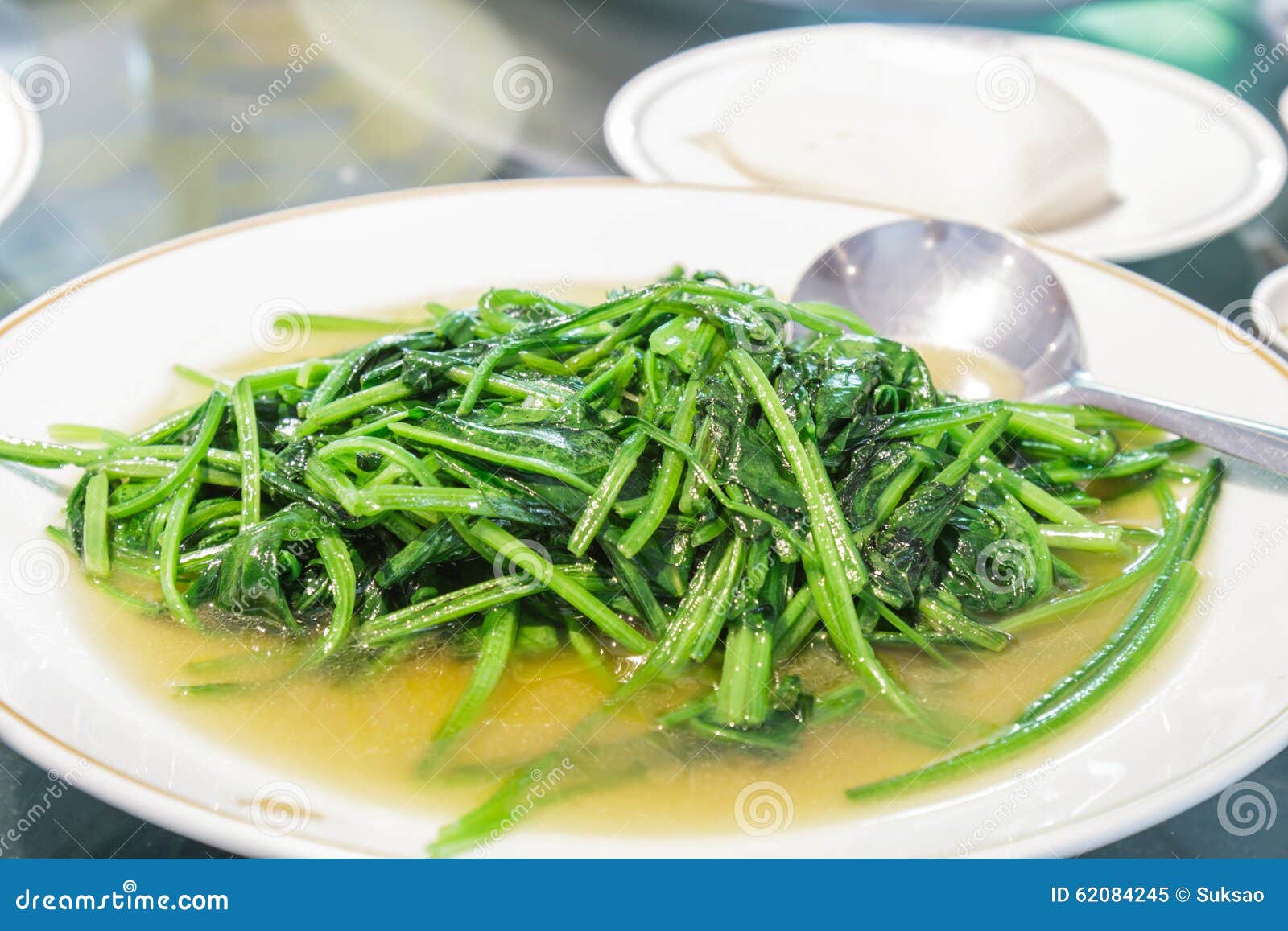 Vegetable Stir Oyster Sauce Stock Image Image of restaurant, close