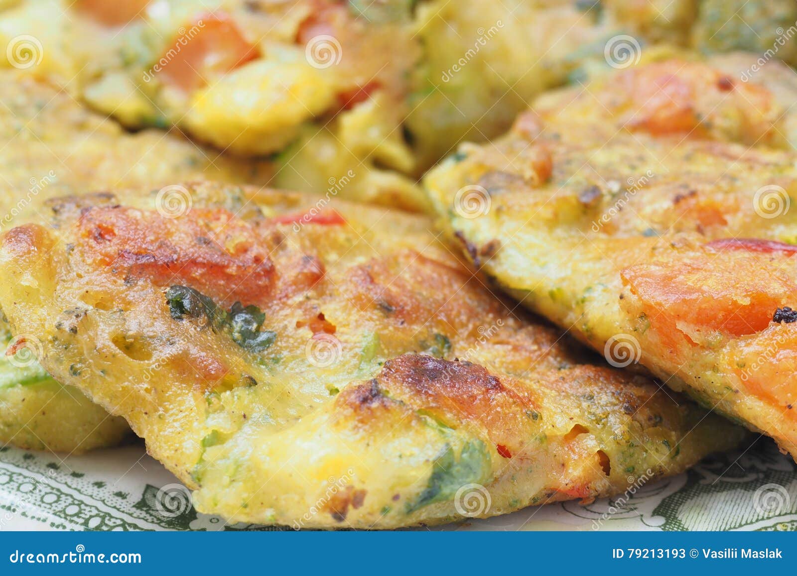 Vegetable Vegetarian Pakora Stock Image - Image of meatless, sauce