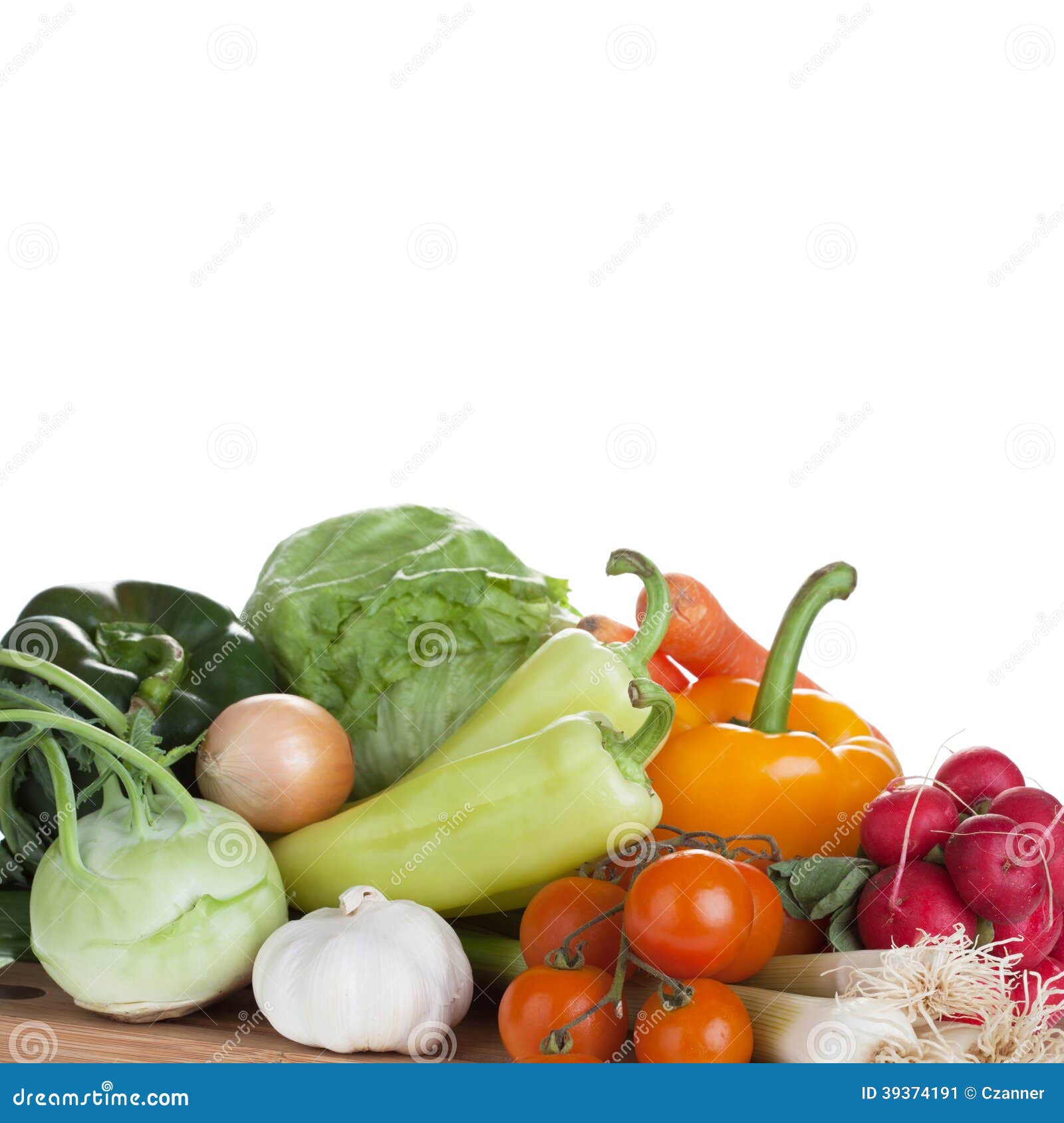 Vegetable on White Background Stock Image Image of diet, cucumber 39374191