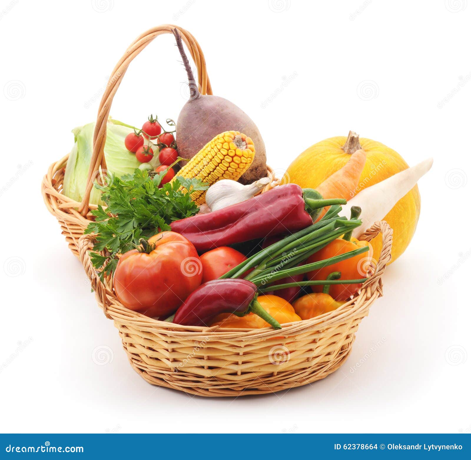 Vegetables in baskets. stock photo. Image of root, healthy 62378664