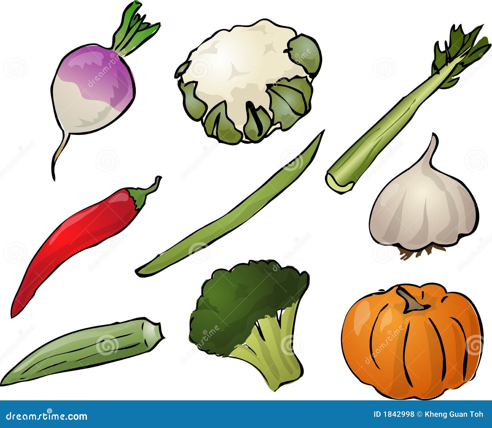 Vegetables illustration stock vector Illustration of Vegetables illustration stock vector Illustration of
