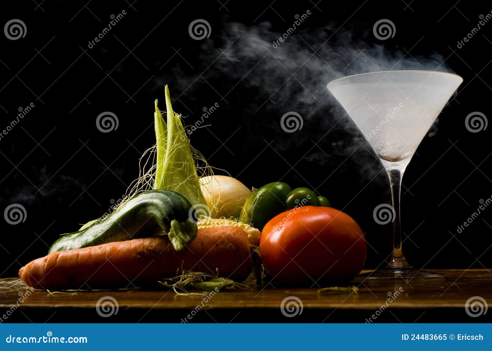 Vegetables and Liquid Nitrogen Stock Image Image of liquid, autumn