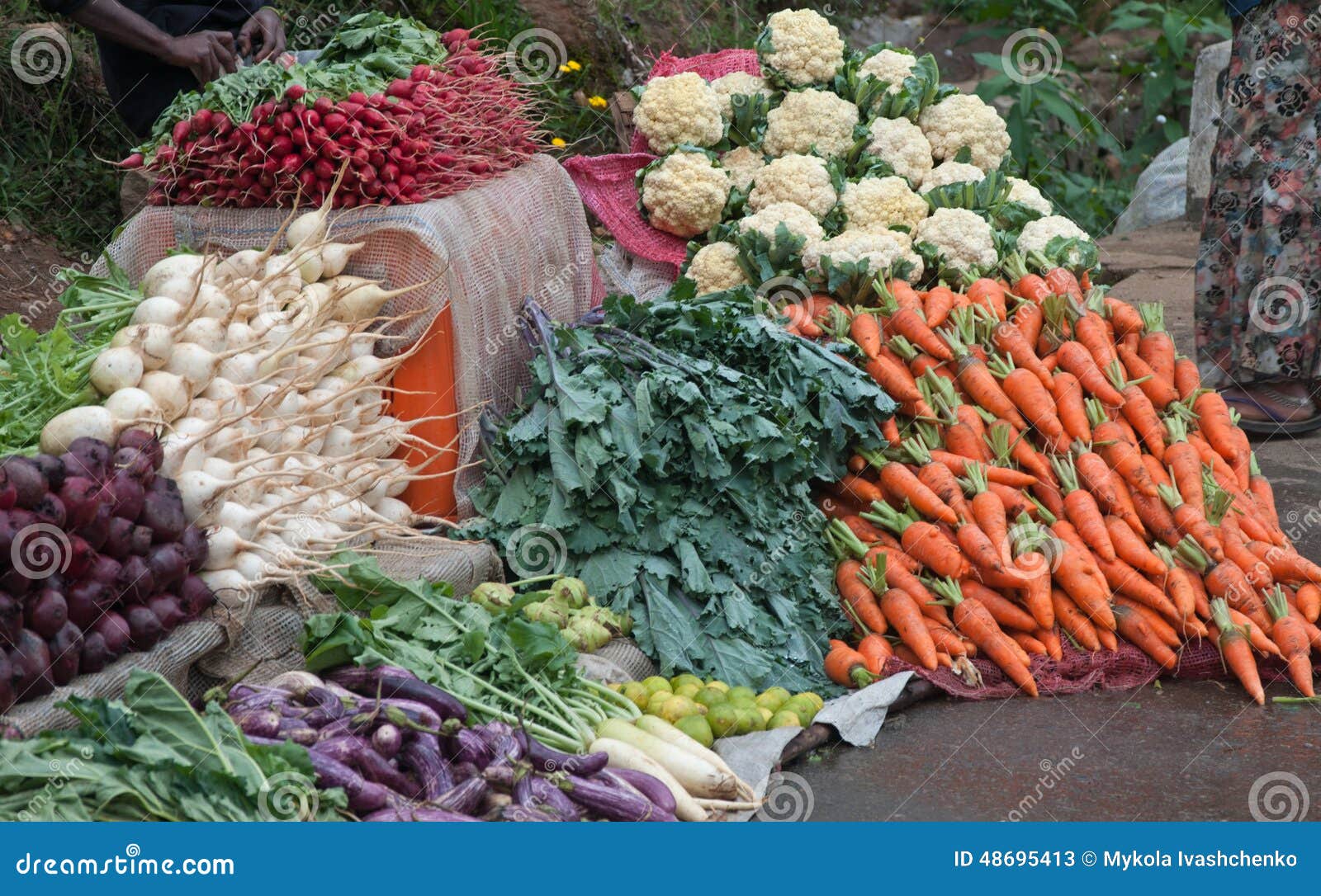 Vegetables sale stock image. Image of asia, nuwara, plant 48695413