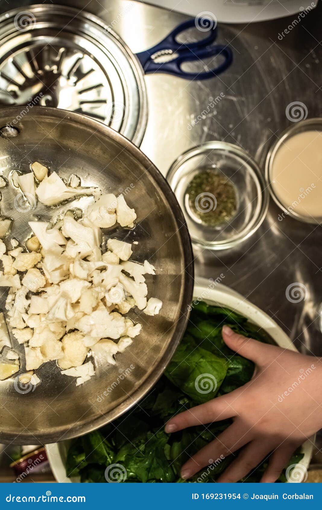 Vegetables Sauteed in a Wok with Oil Stock Photo Image of dinner