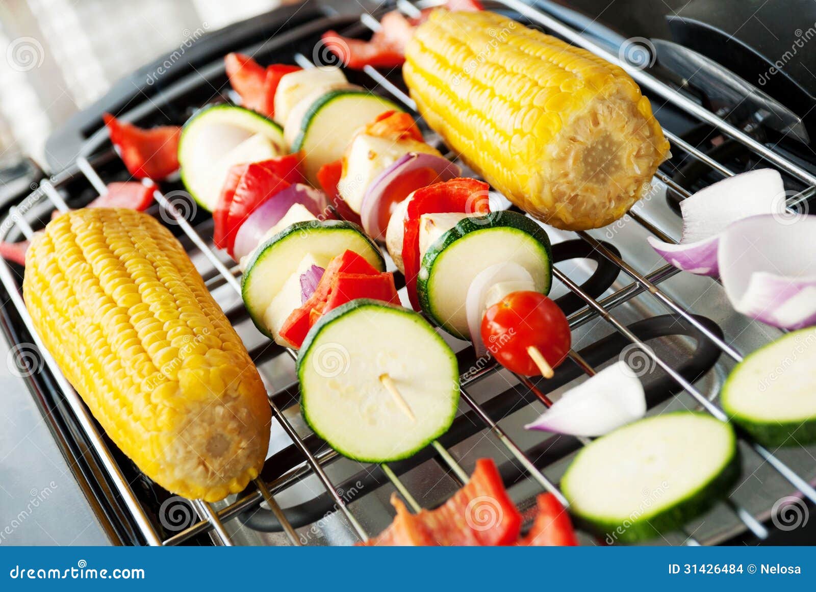 Vegetarian barbecue stock photo. Image of hungry, cheese 31426484