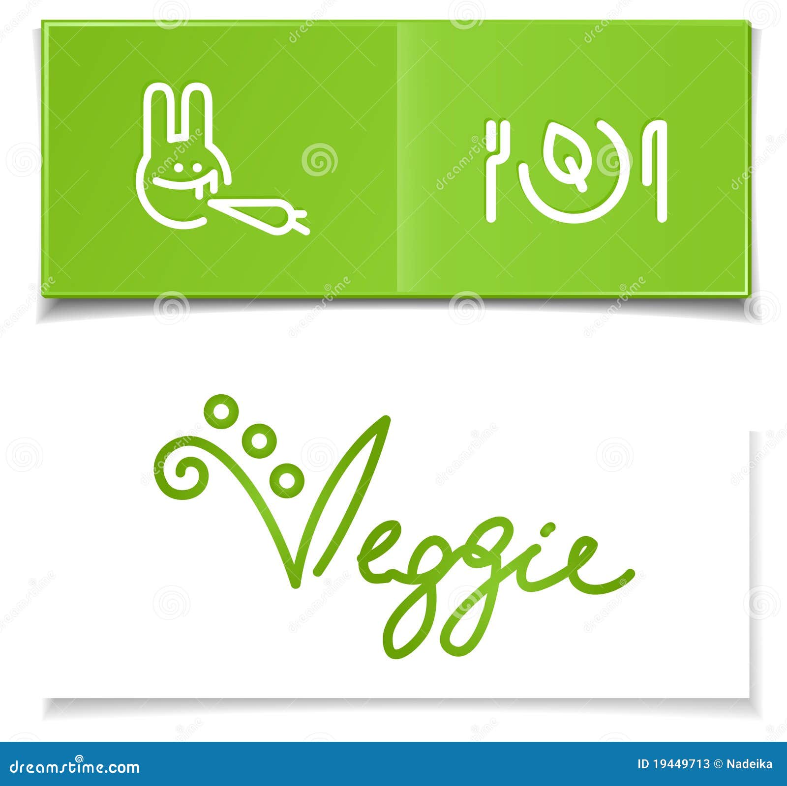 Vegetarian diet symbols stock vector. Illustration of letters 19449713