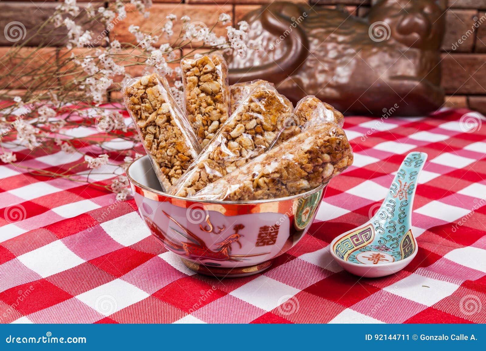 Vegetarian Food Cereal Bars Stock Image Image of healthy, dessert