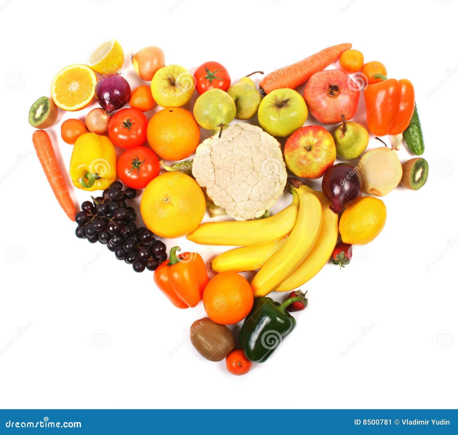 Vegetarian Heart Stock Image Image 8500781
