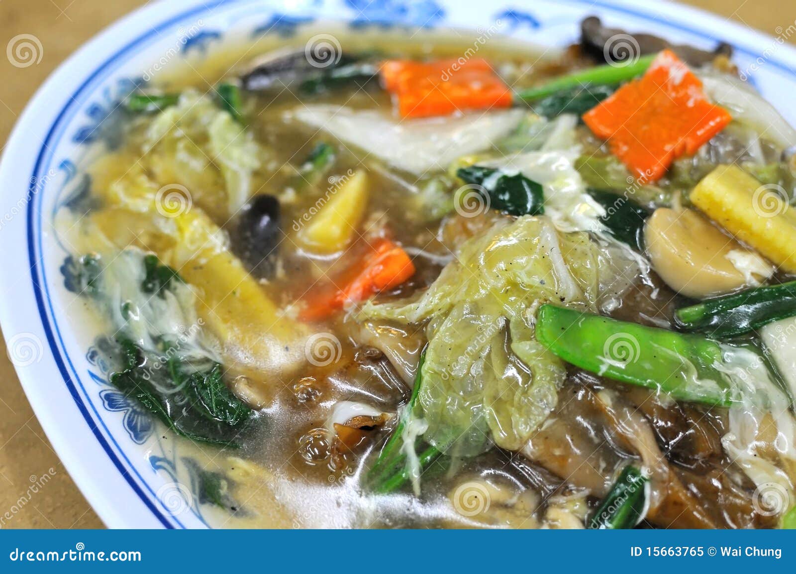 vegetarian kway teow cuisine