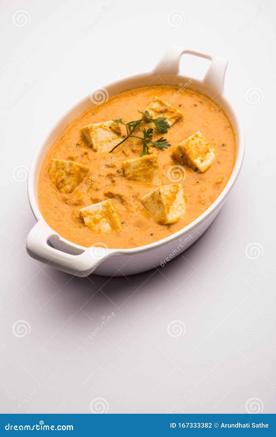 Vegetarian Paneer Korma Recipe; an Easy and Quick Indian Cottage Cheese ...