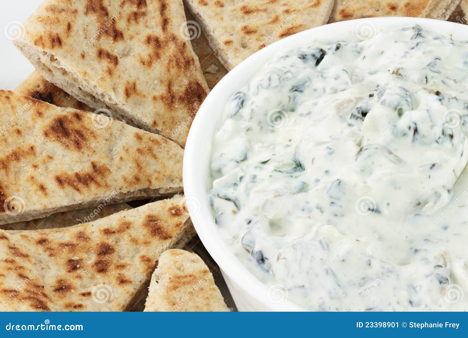 Vegetarian Spinach Dip stock image. Image of gourmet 23398901